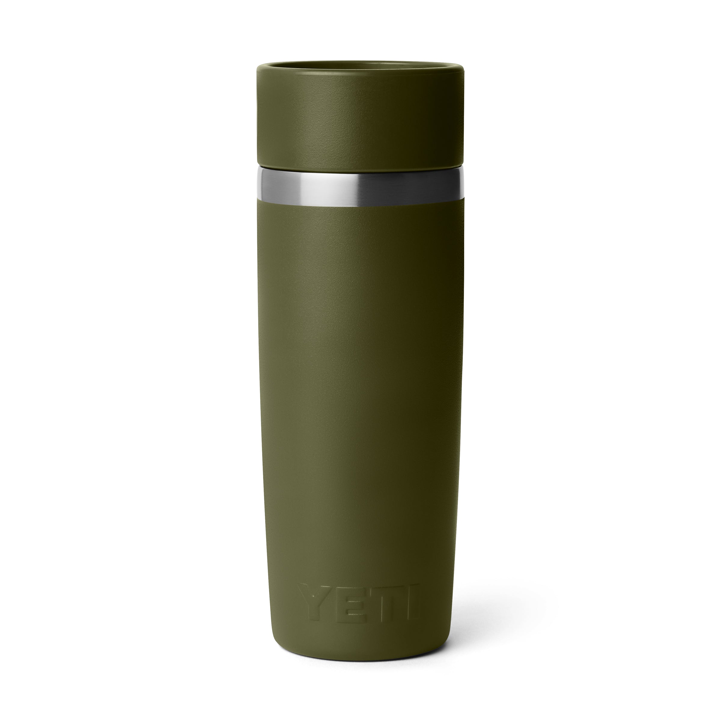 RAMBLER® 16 oz TRAVEL BOTTLE Olive/King Crab