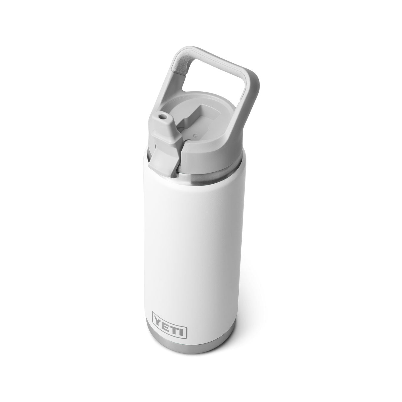 RAMBLER® 26 OZ (739 ML) BOTTLE WITH STRAW CAP White