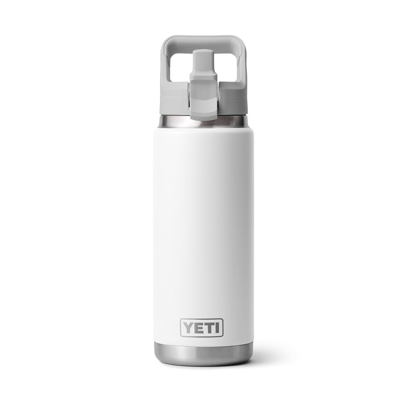 RAMBLER® 26 OZ (739 ML) BOTTLE WITH STRAW CAP White