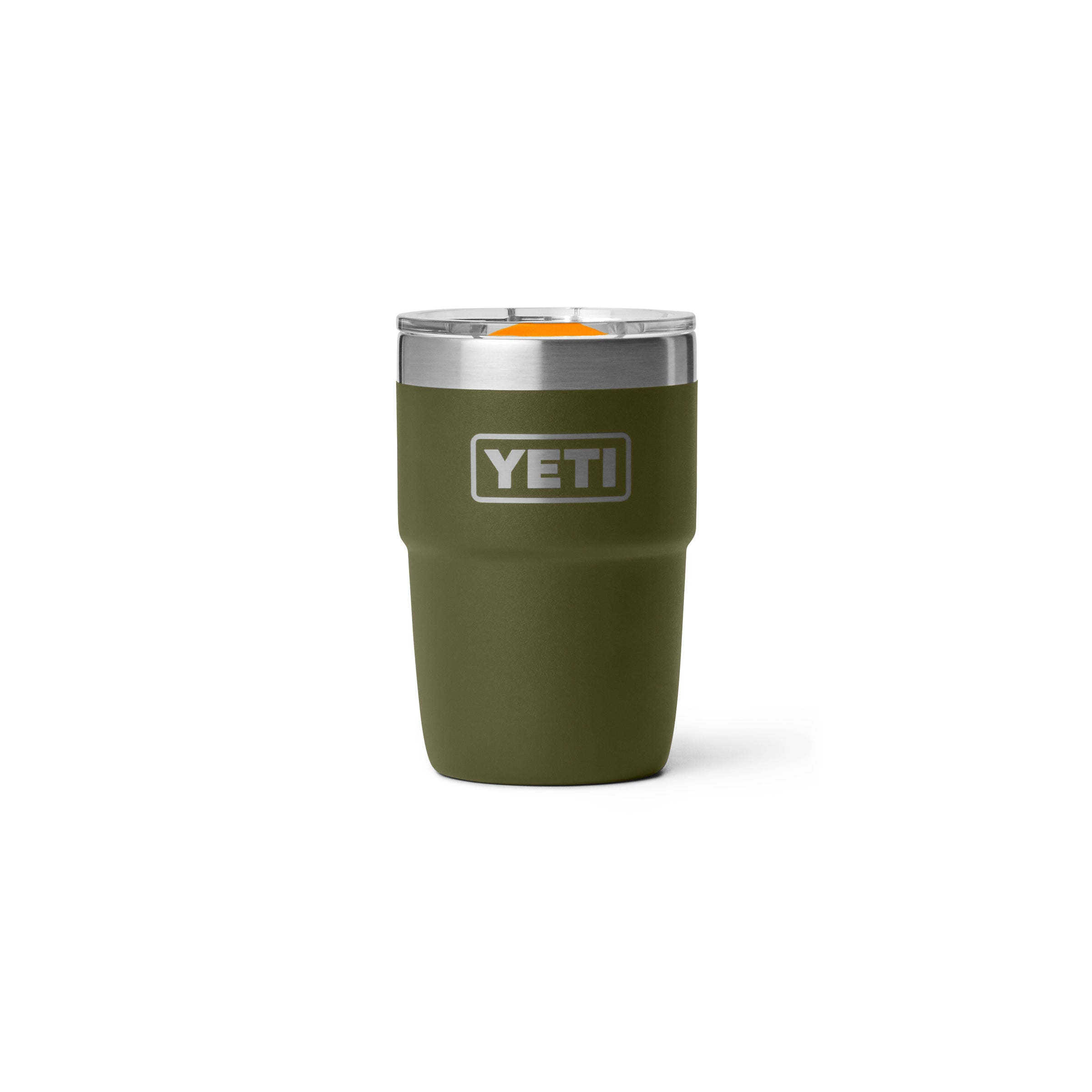 RAMBLER® 8 OZ (237 ML) STACKABLE CERAMIC LINED CUP Olive/King Crab