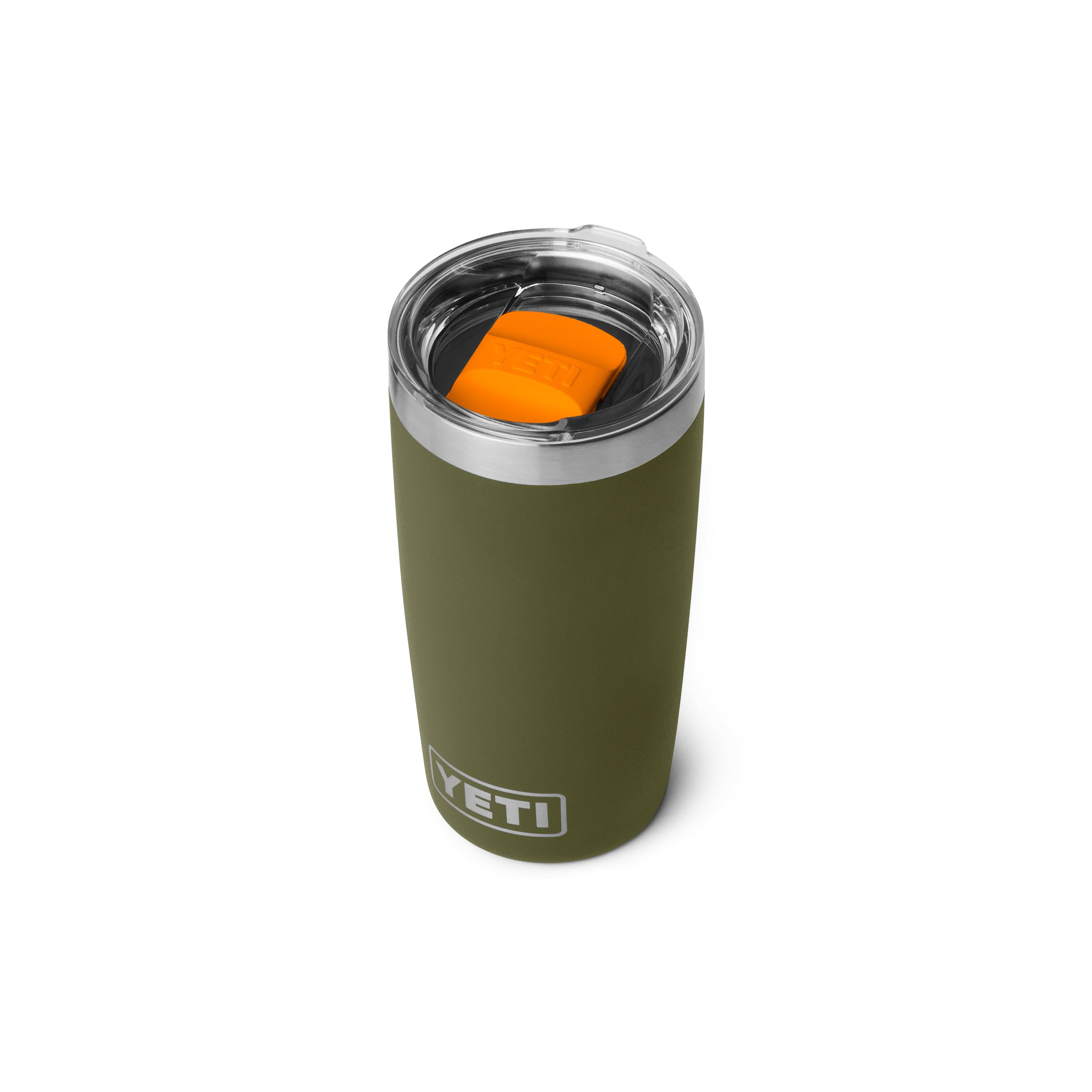 RAMBLER 10 OZ (296 ML) TUMBLER Olive/King Crab