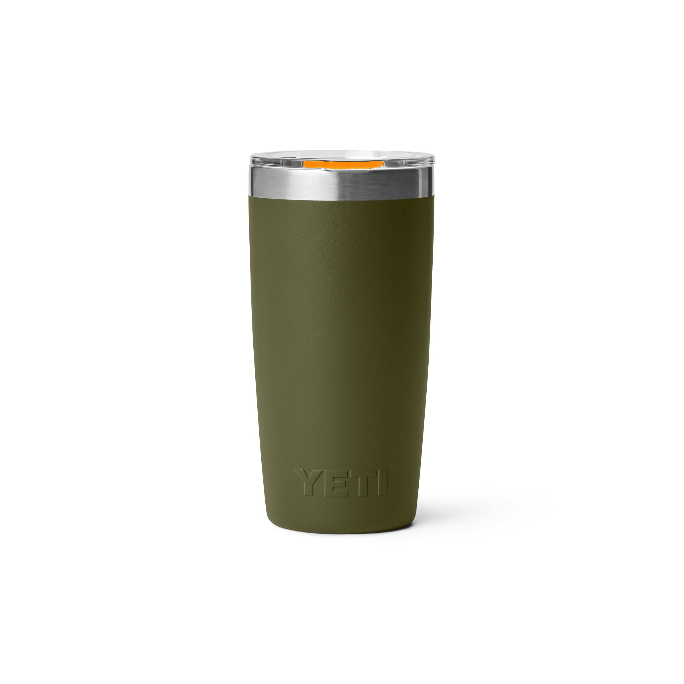 RAMBLER 10 OZ (296 ML) TUMBLER Olive/King Crab