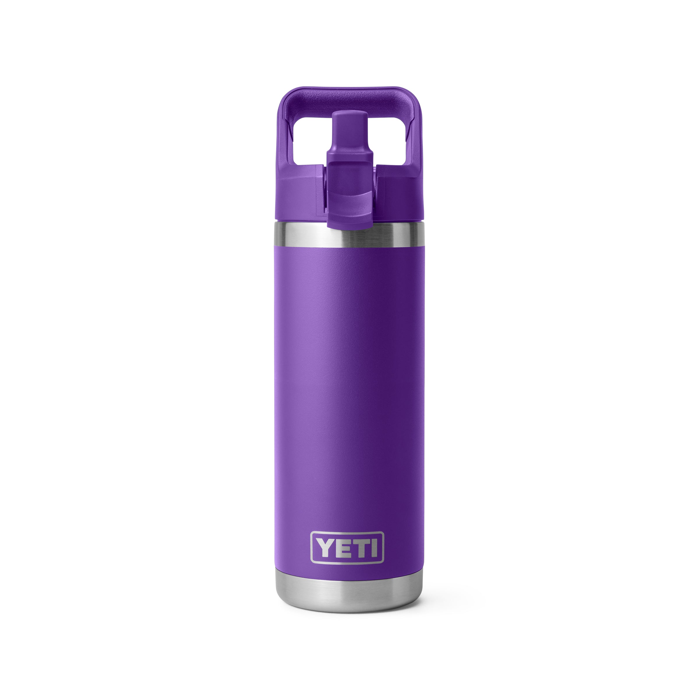 RAMBLER® 18 OZ (532 ML) BOTTLE WITH STRAW CAP Pace Purple