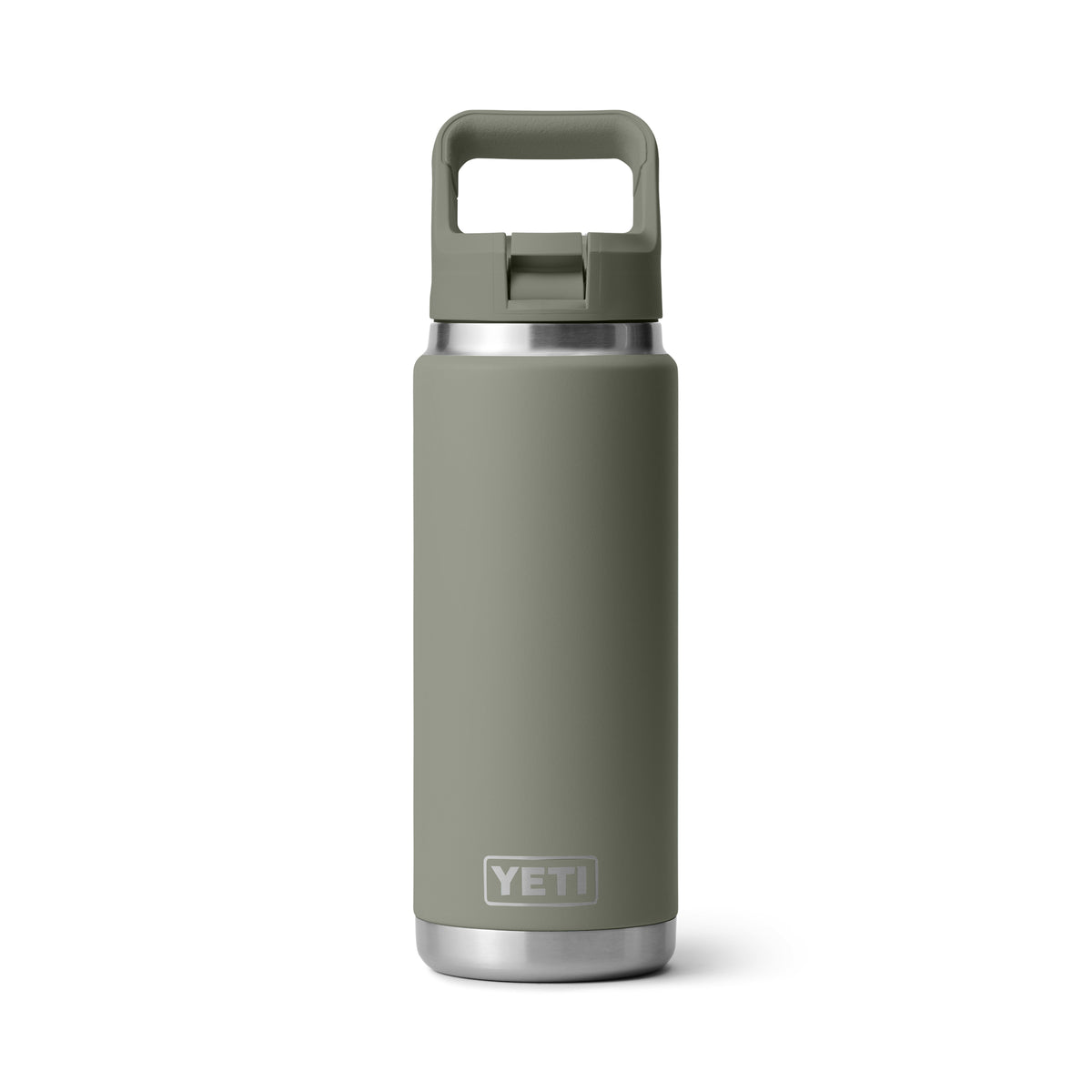RAMBLER® 26 OZ (739 ML) BOTTLE WITH STRAW CAP Pampa Green