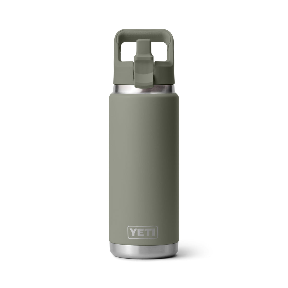 RAMBLER® 26 OZ (739 ML) BOTTLE WITH STRAW CAP Pampa Green