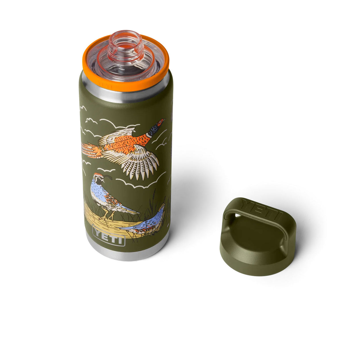RAMBLER 26 OZ (760 ML) BOTTLE WITH CHUG CAP Upland Bird Olive