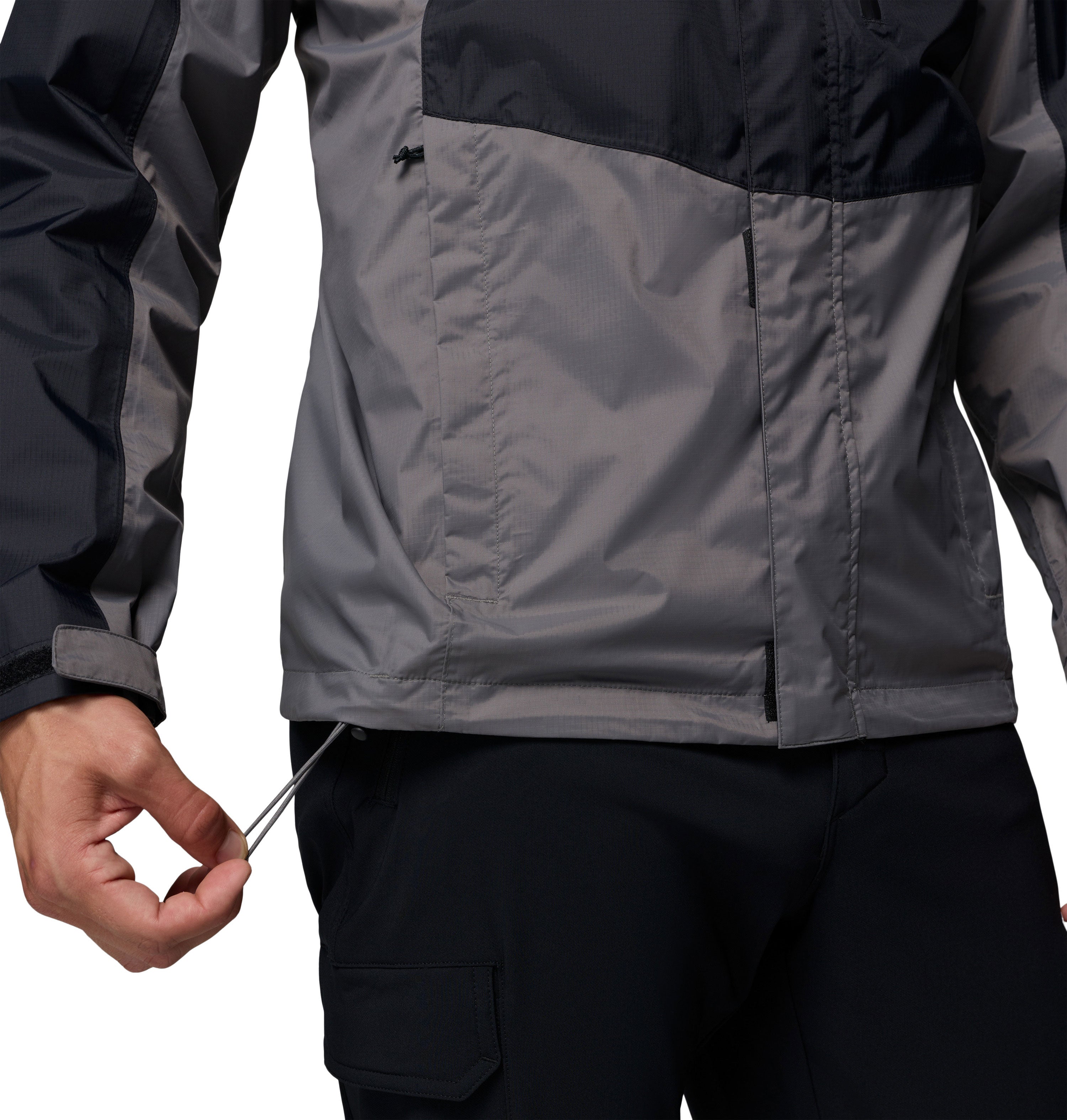 POURING ADVENTURE™ III RAIN JACKET Black, City Grey