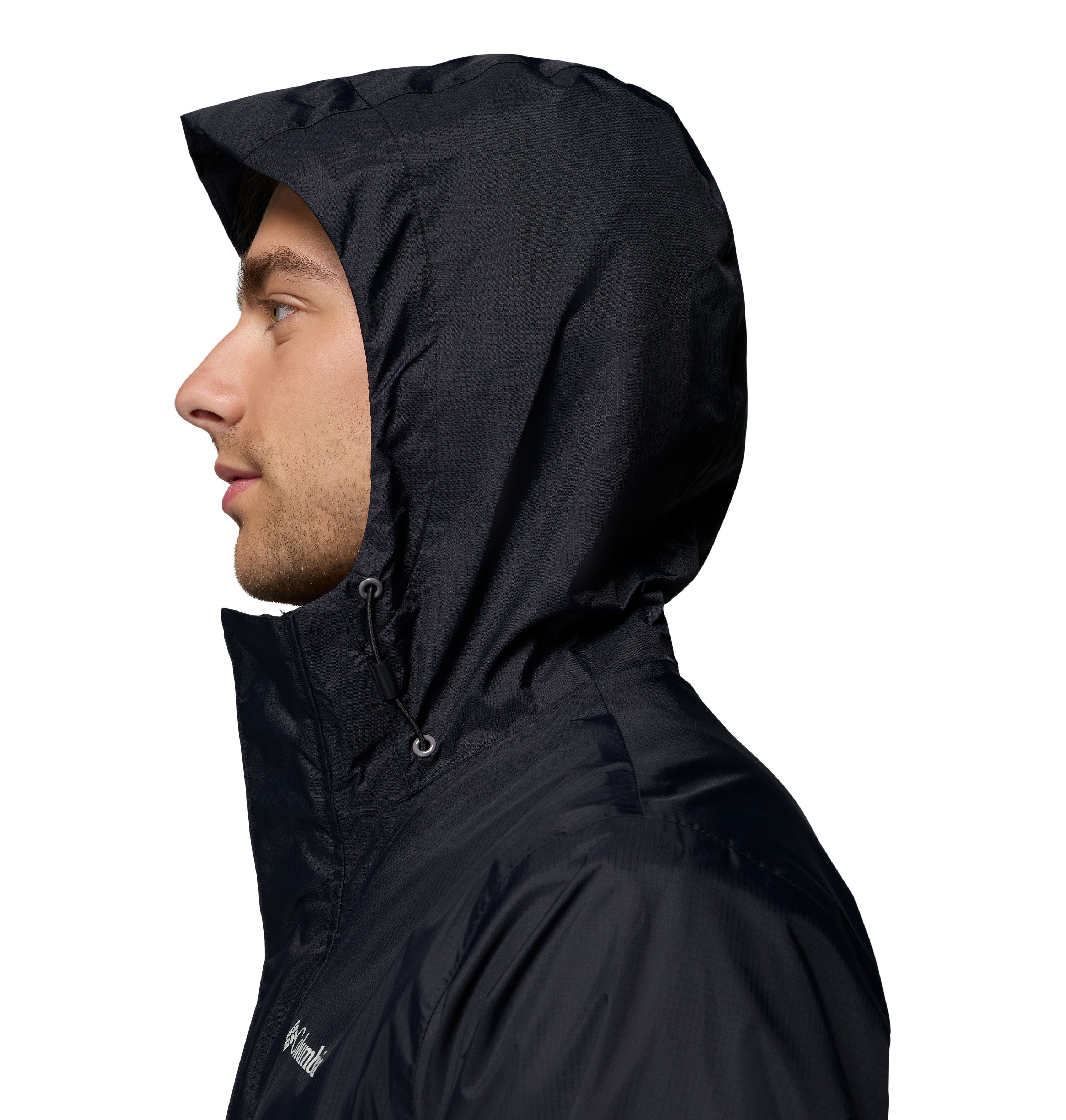 POURING ADVENTURE™ III RAIN JACKET Black, City Grey