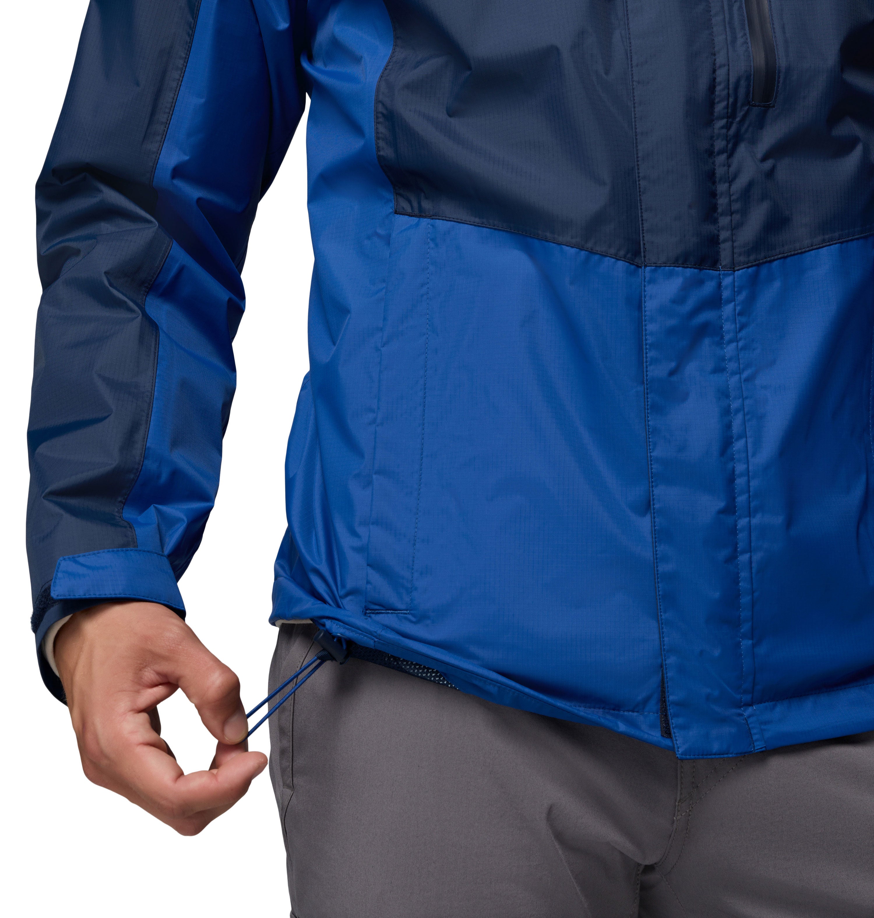 POURING ADVENTURE™ III RAIN JACKET Collegiate Navy, Mountain Blue