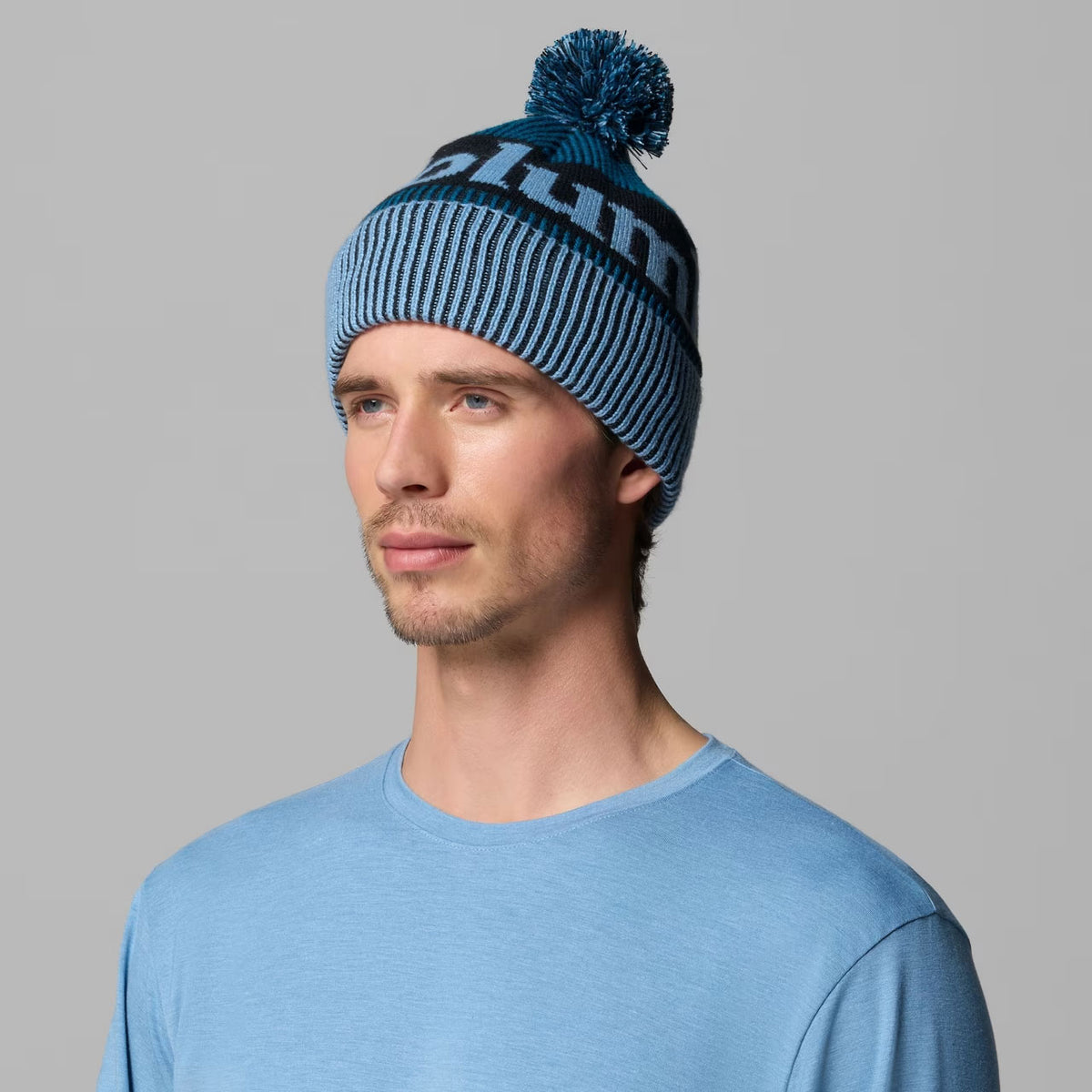 POLAR POWDER™ III BEANIE Rainy Day, Phoenix Blue, Black
