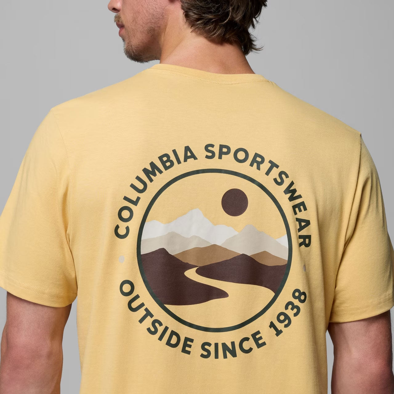 ORGANIC COTTON GRAPHIC T-SHIRT Sand Dune, Scoped View