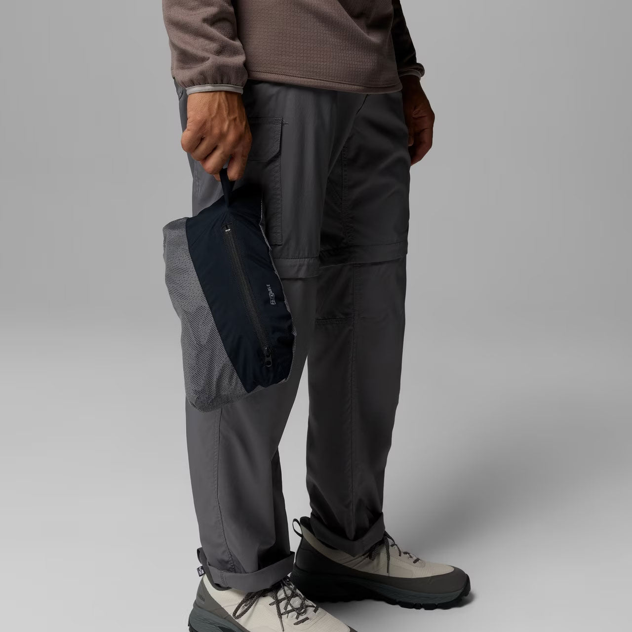 TRAILBORNE™ 2.5L PACKABLE WATERPROOF JACKET Black