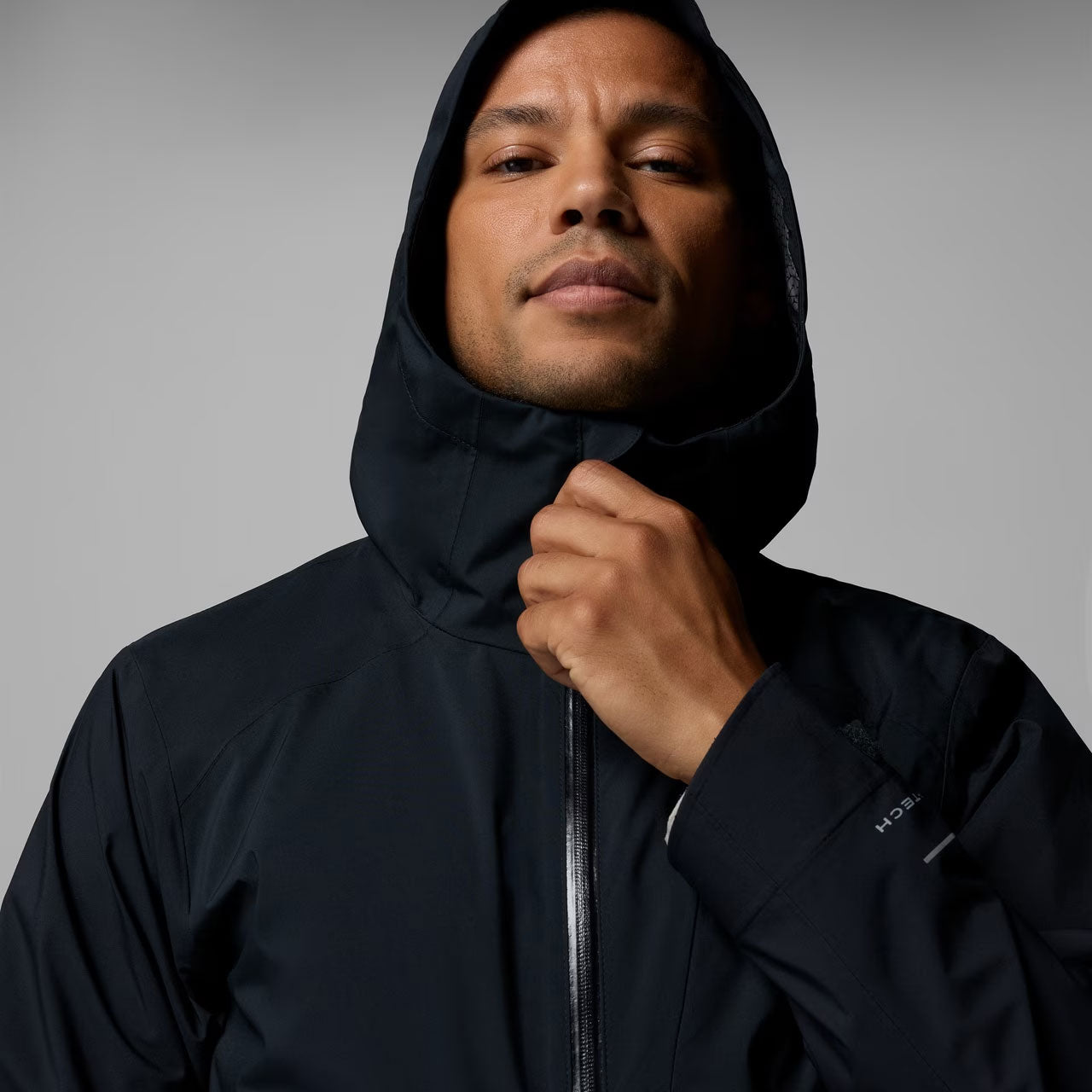 TRAILBORNE™ 2.5L PACKABLE WATERPROOF JACKET Black