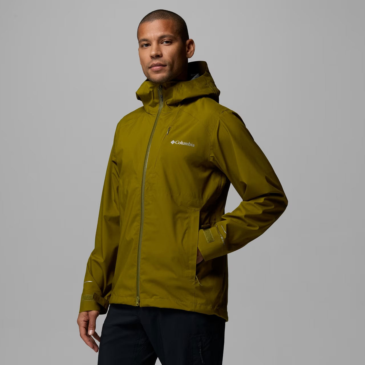 TRAILBORNE™ 2.5L PACKABLE WATERPROOF JACKET Mossy Green