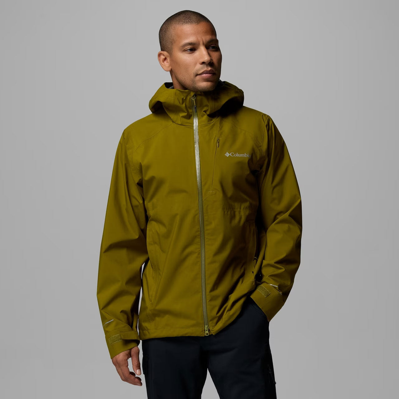 TRAILBORNE™ 2.5L PACKABLE WATERPROOF JACKET Mossy Green