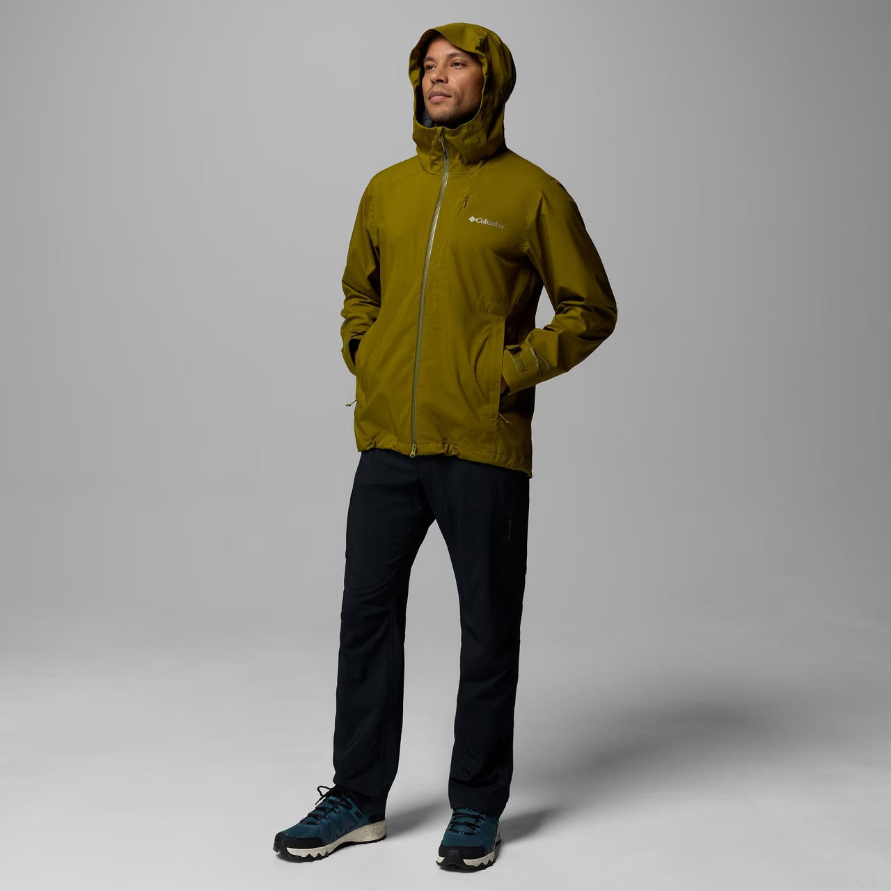 TRAILBORNE™ 2.5L PACKABLE WATERPROOF JACKET Mossy Green
