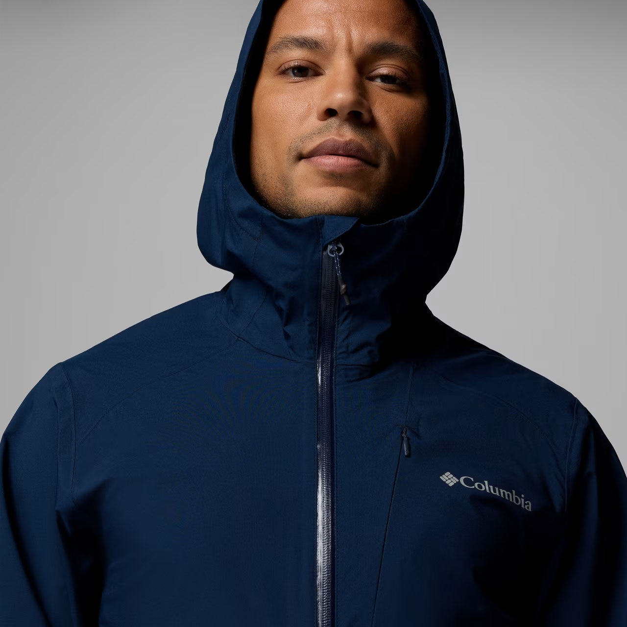 TRAILBORNE™ 2.5L PACKABLE WATERPROOF JACKET Collegiate Navy