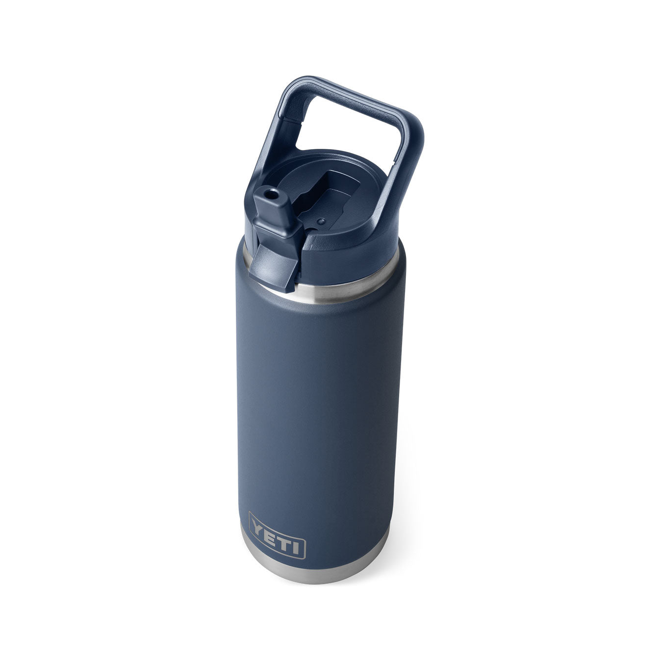 RAMBLER® 26 OZ (739 ML) BOTTLE WITH STRAW CAP Navy