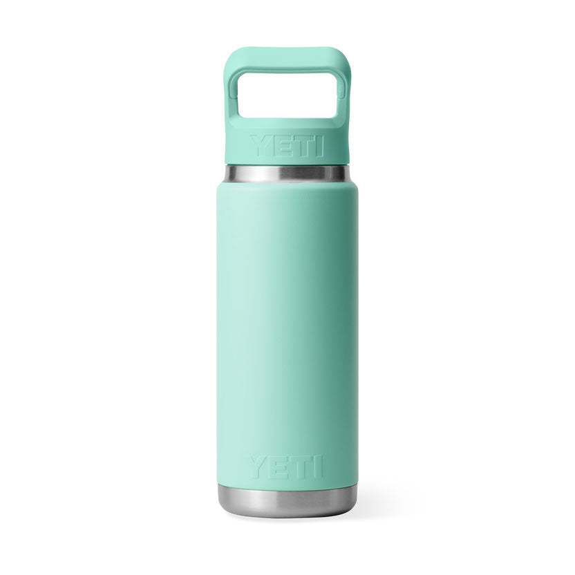 RAMBLER® 26 OZ (739 ML) BOTTLE WITH STRAW CAP Seafoam