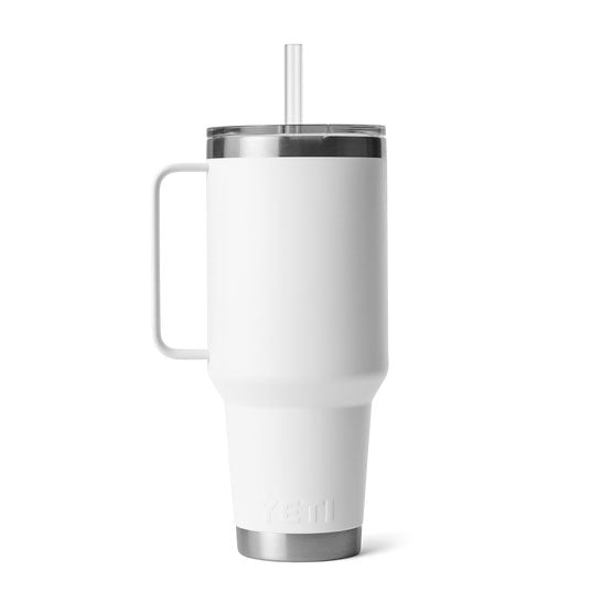 RAMBLER® 42 OZ (1242 ML) STRAW MUG White