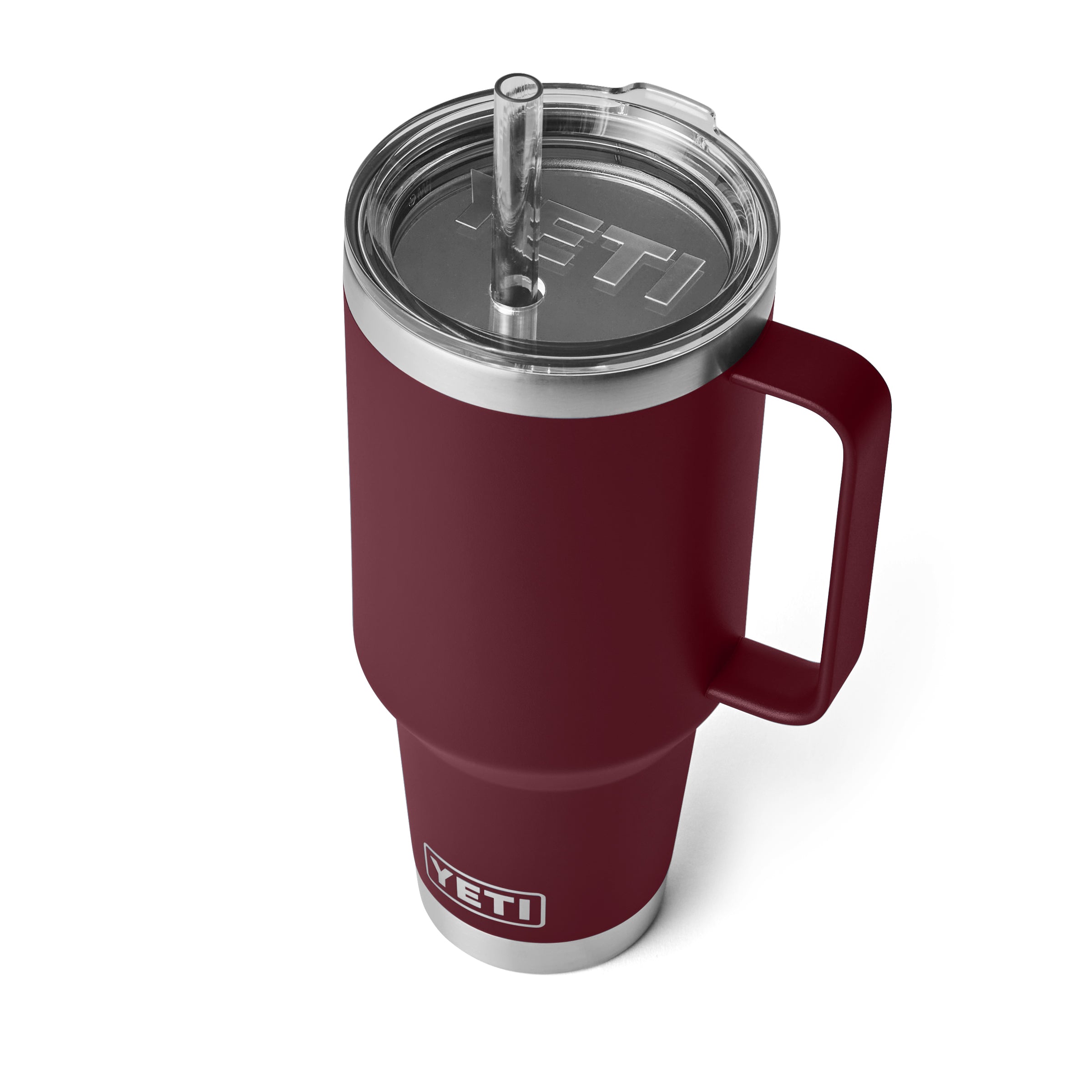 RAMBLER® 42 OZ (1242 ML) STRAW MUG Wild Vine Red