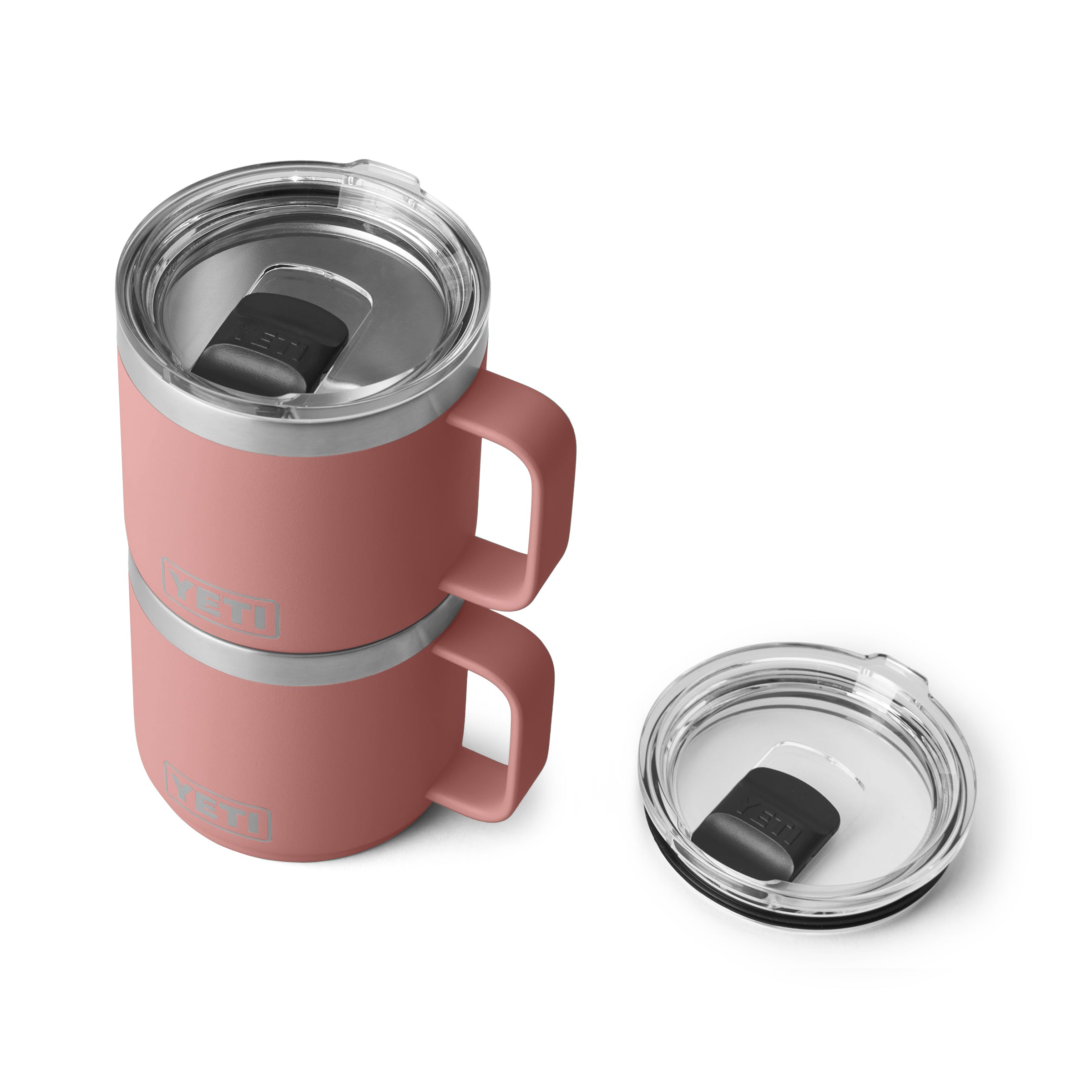 RAMBLER® 14 OZ (414 ML) STACKABLE MUG Sandstone Pink