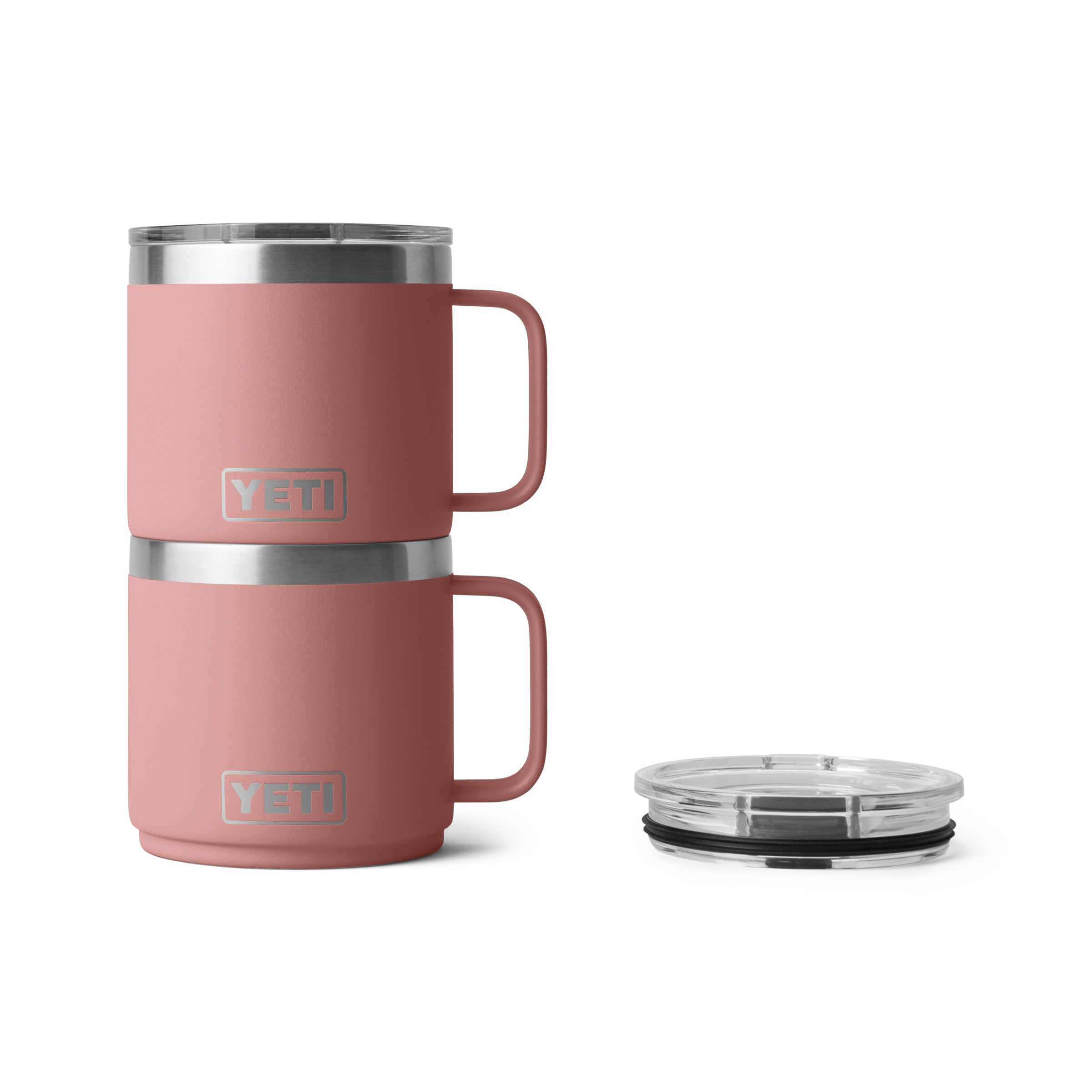 RAMBLER® 14 OZ (414 ML) STACKABLE MUG Sandstone Pink