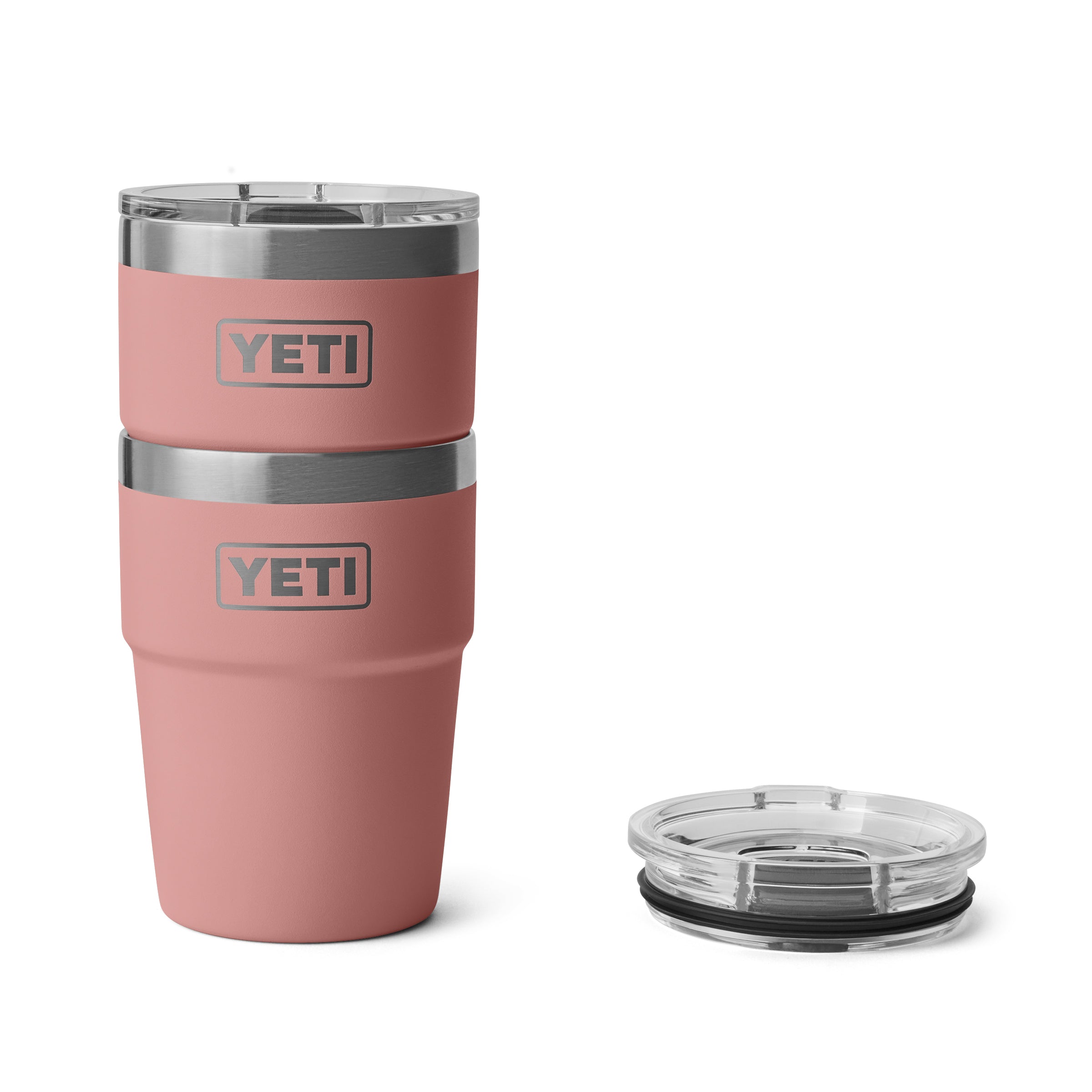 RAMBLER® 16 OZ (475 ML) STACKABLE CUP Sandstone Pink