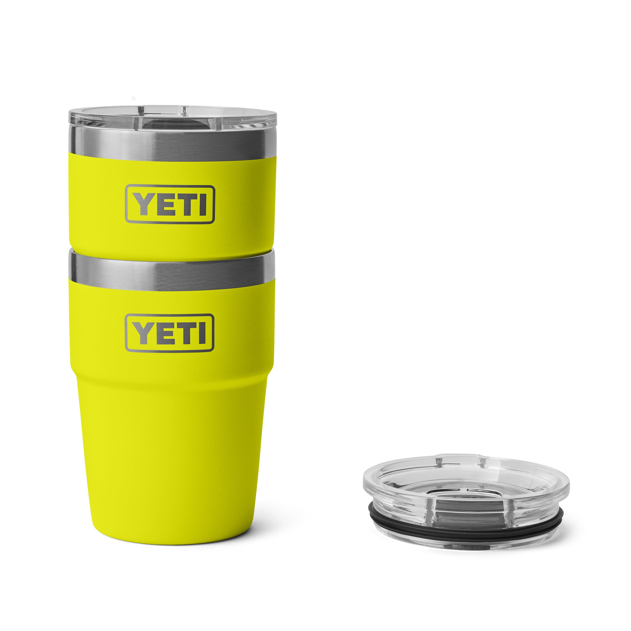 RAMBLER® 16 OZ (475 ML) STACKABLE CUP Firefly Yellow