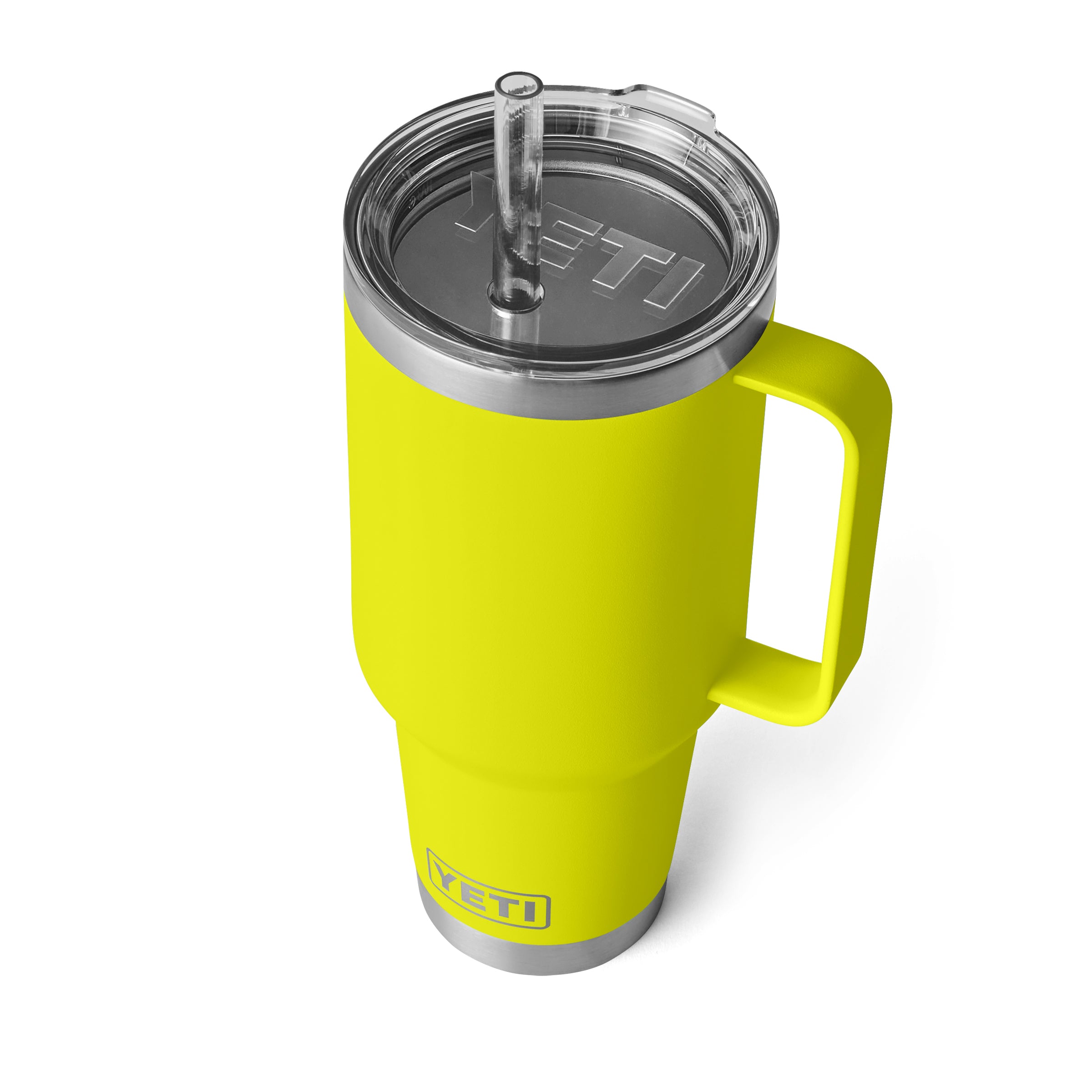 RAMBLER® 42 OZ (1242 ML) STRAW MUG Firefly Yellow