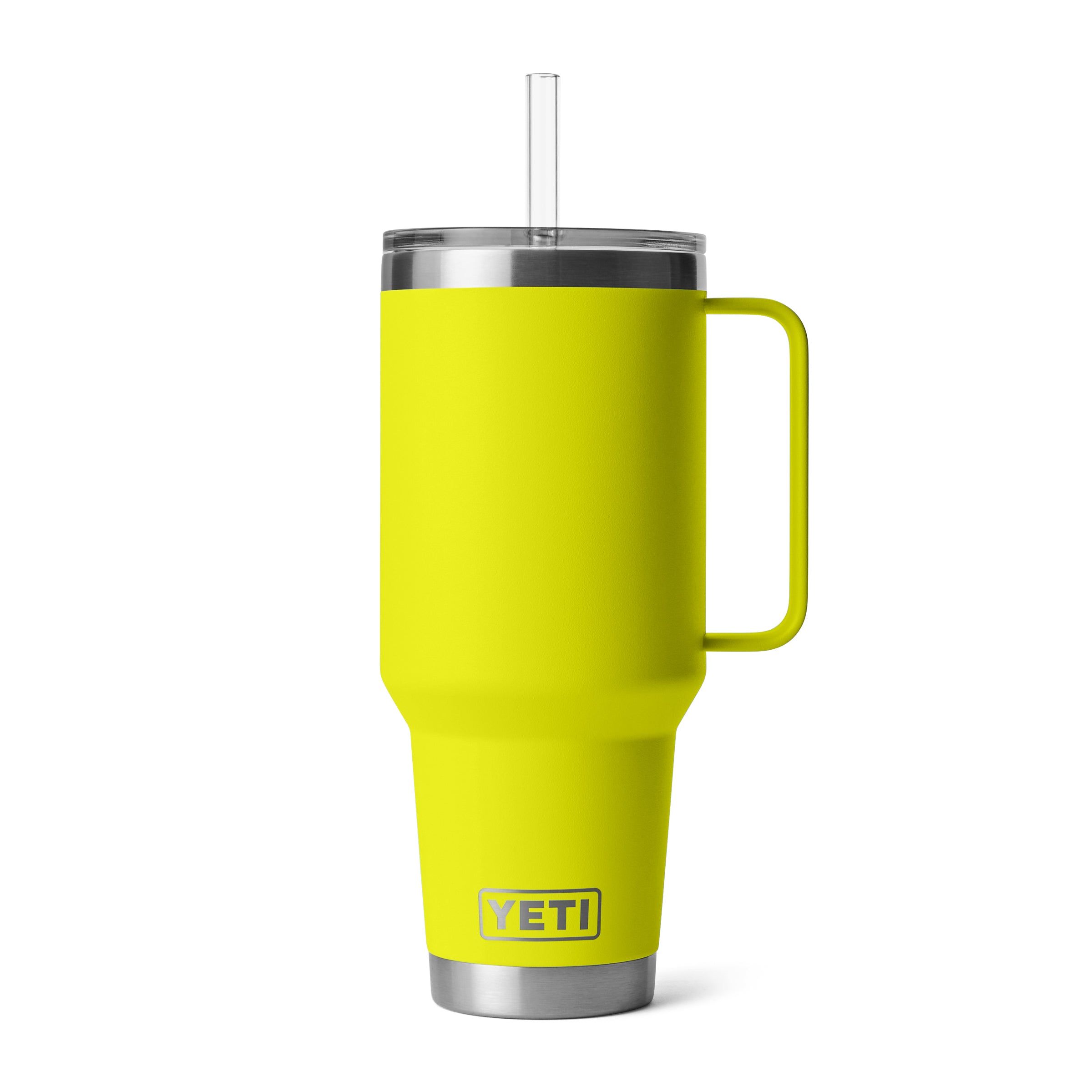RAMBLER® 42 OZ (1242 ML) STRAW MUG Firefly Yellow