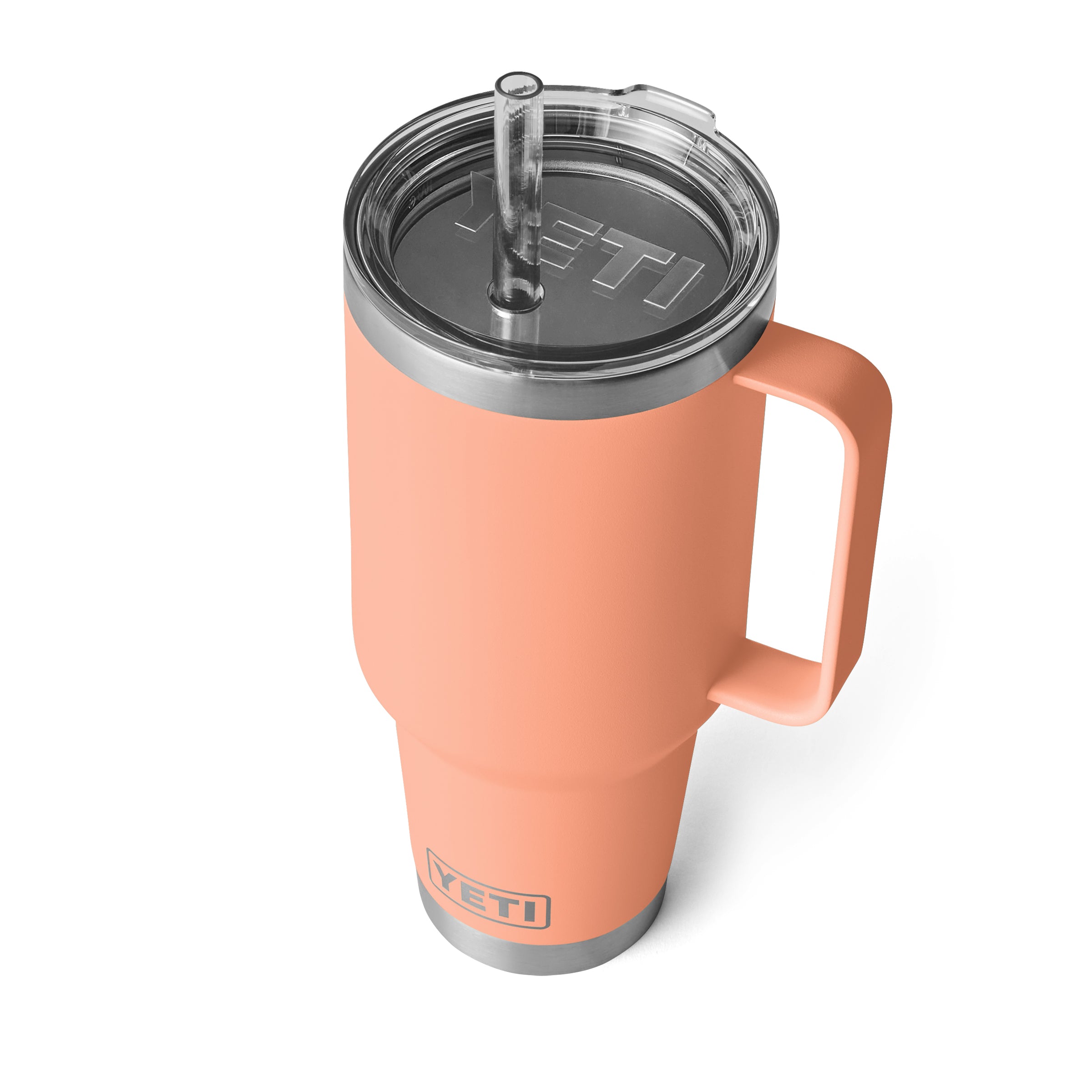 RAMBLER® 42 OZ (1242 ML) STRAW MUG Lowcountry Peach