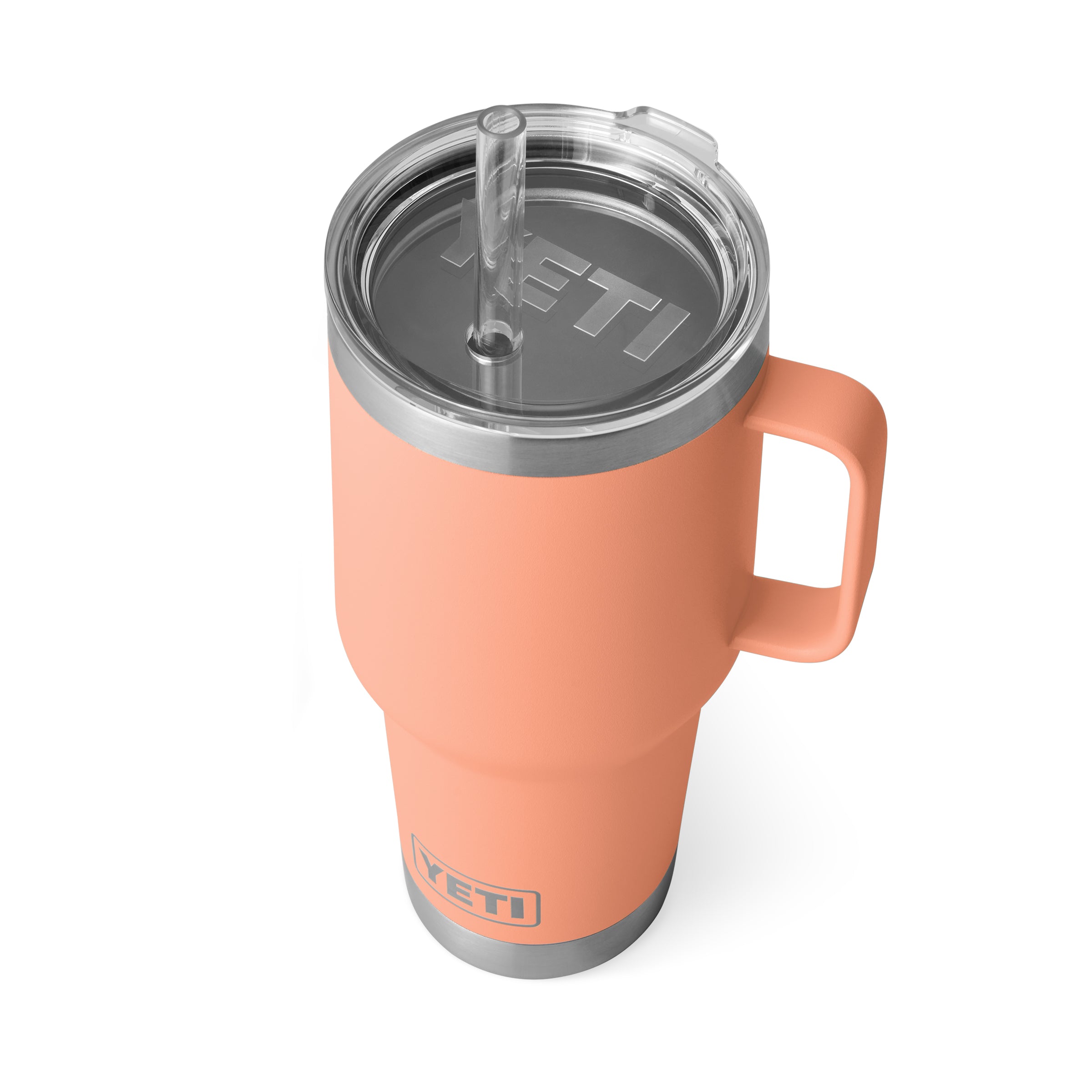 RAMBLER® 35 OZ (994 ML) STRAW MUG Lowcountry Peach