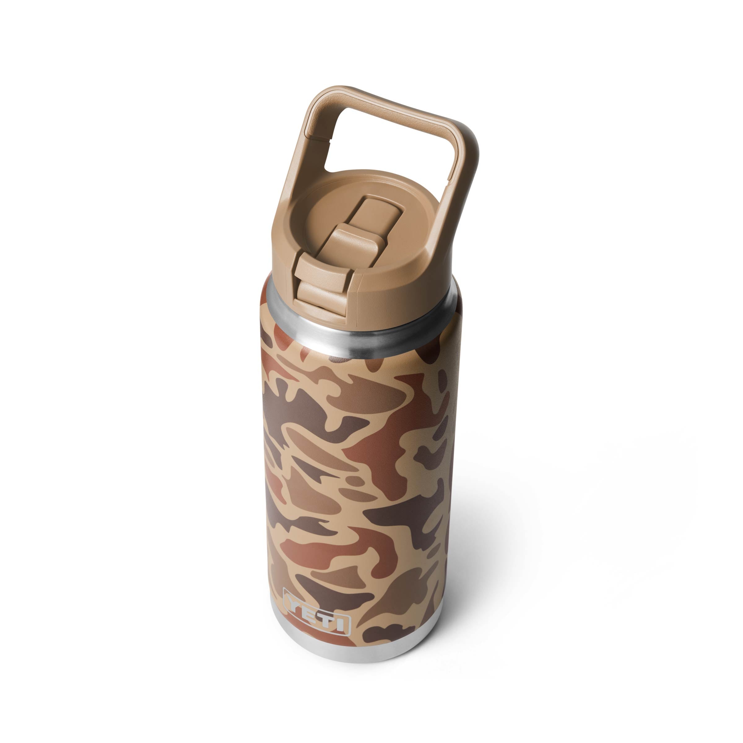 RAMBLER® 26 OZ (739 ML) BOTTLE WITH STRAW CAP Wetlands Camo
