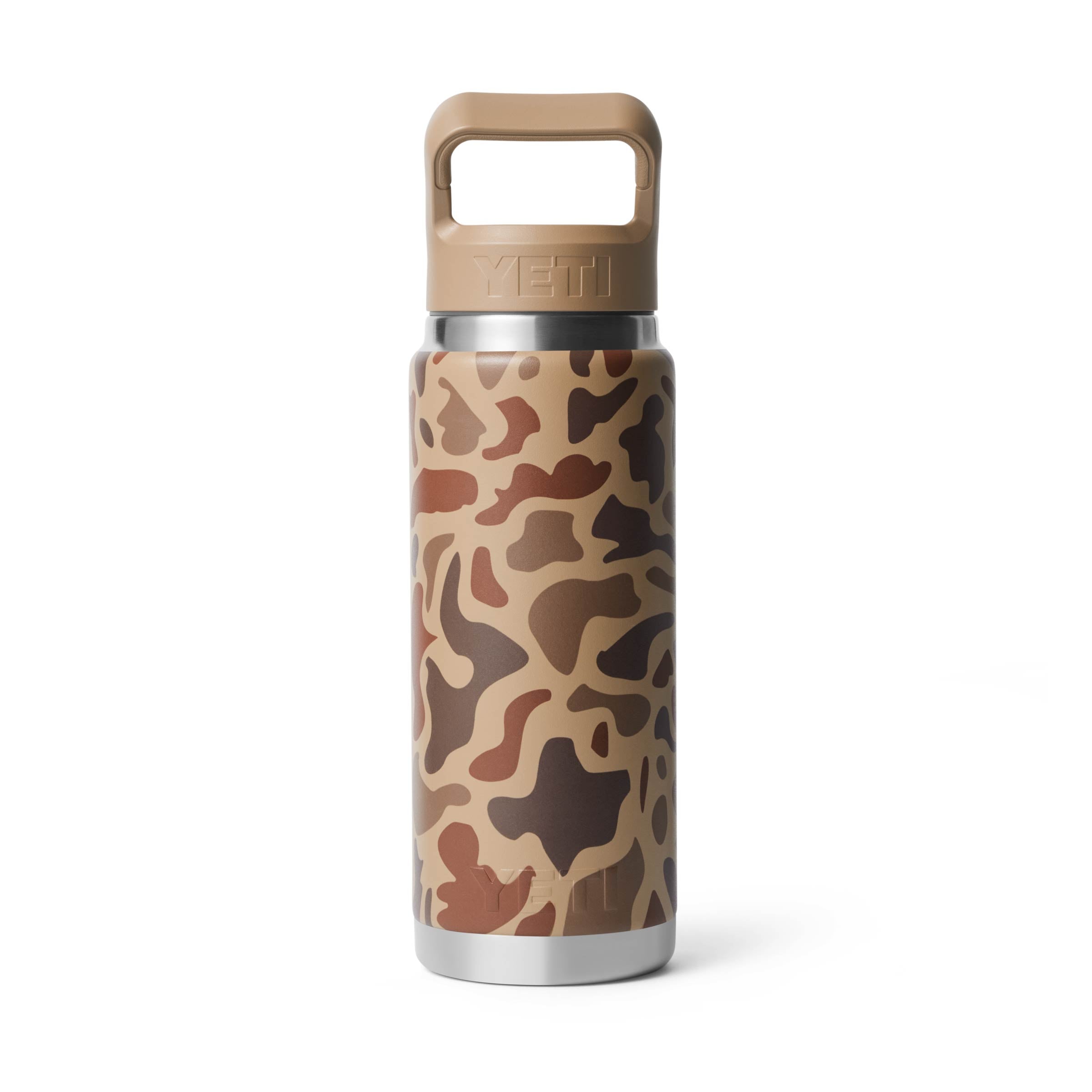 RAMBLER® 26 OZ (739 ML) BOTTLE WITH STRAW CAP Wetlands Camo