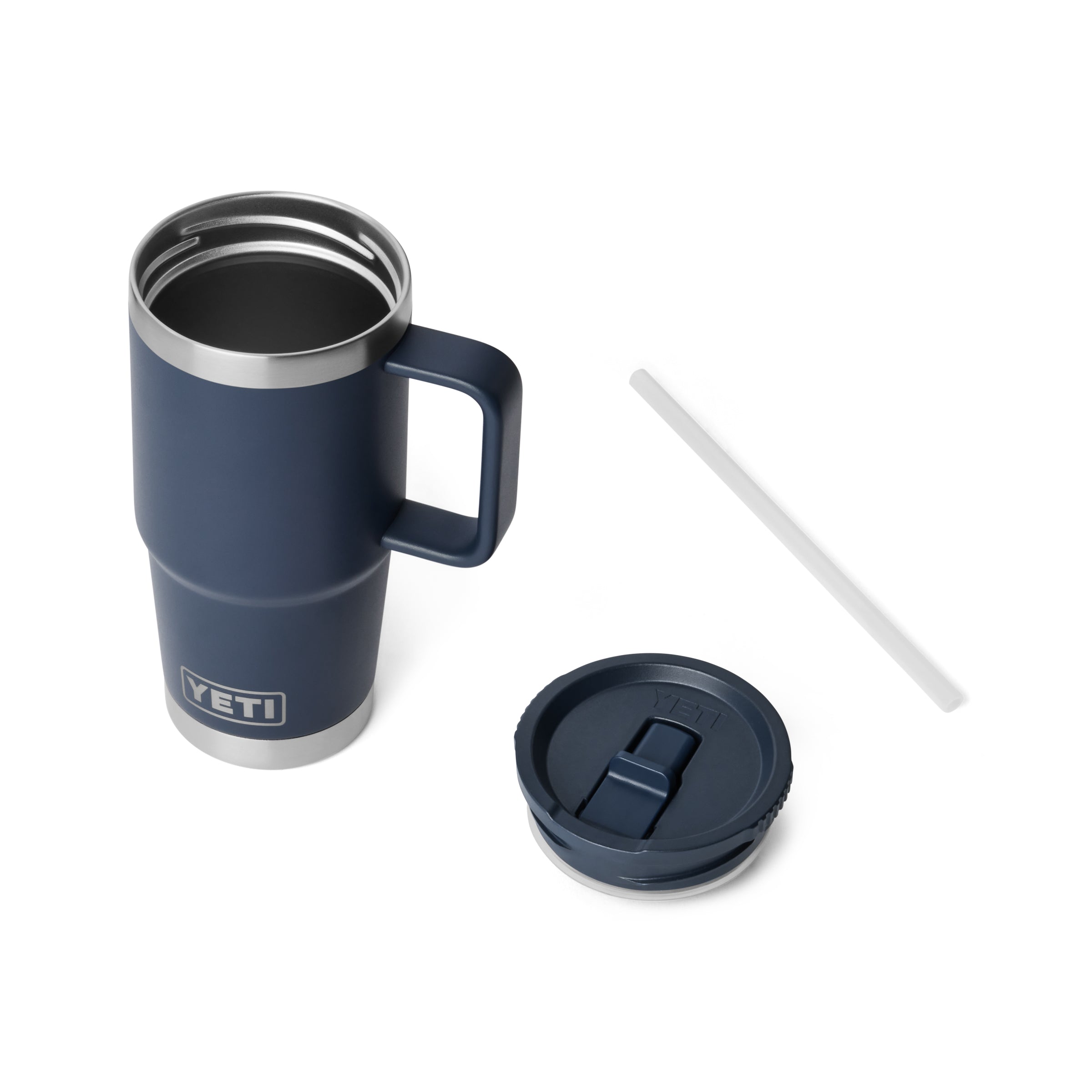 TRAVEL STRAW MUG 20 oz (591 ml) Navy