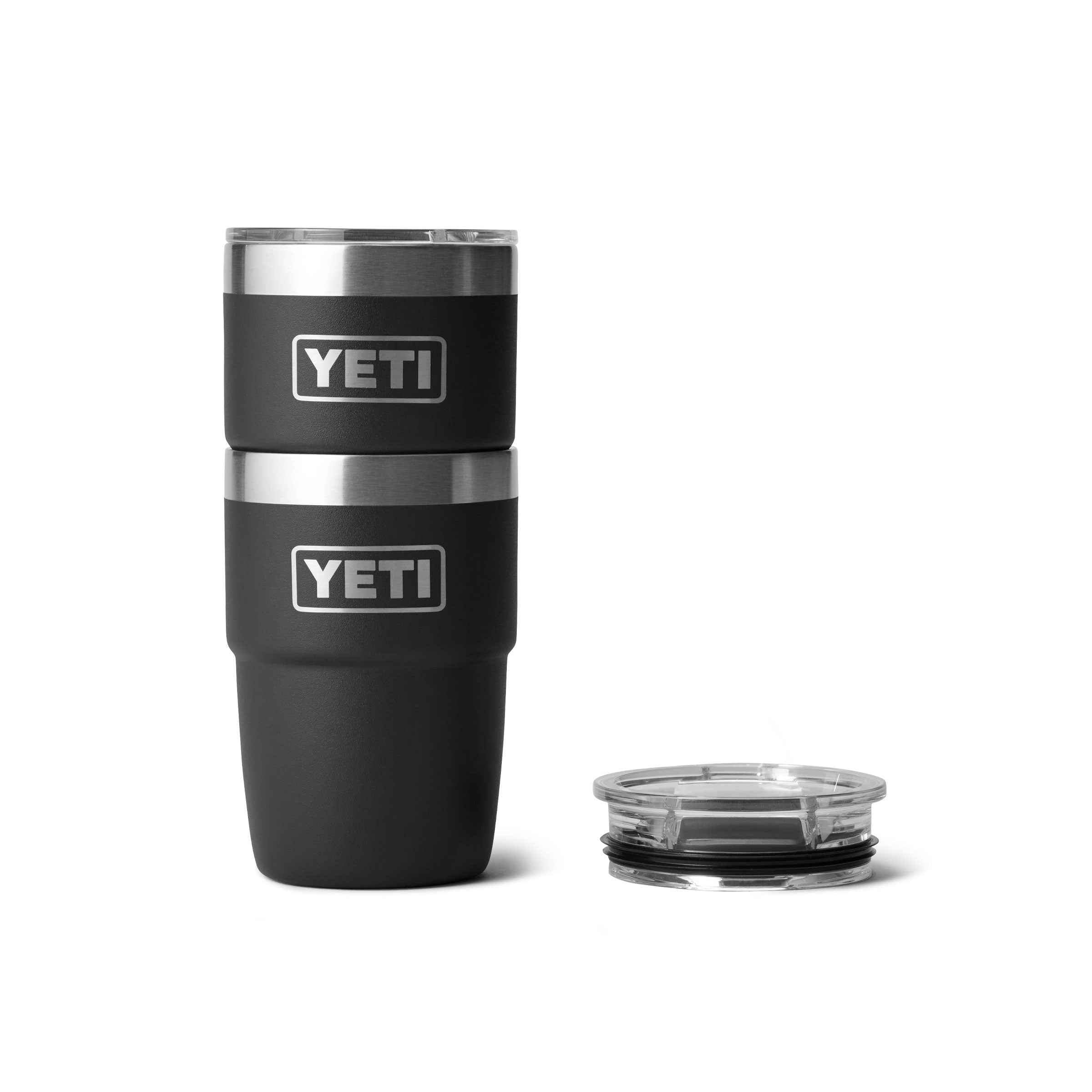RAMBLER® 8 OZ (237 ML) STACKABLE CERAMIC LINED CUP Black