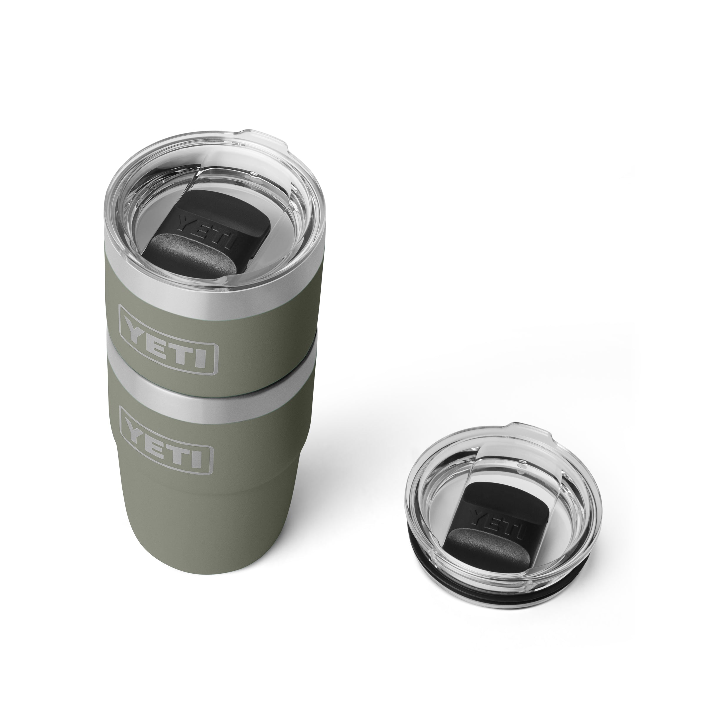 RAMBLER® 8 OZ (237 ML) STACKABLE CERAMIC LINED CUP Pampa Green