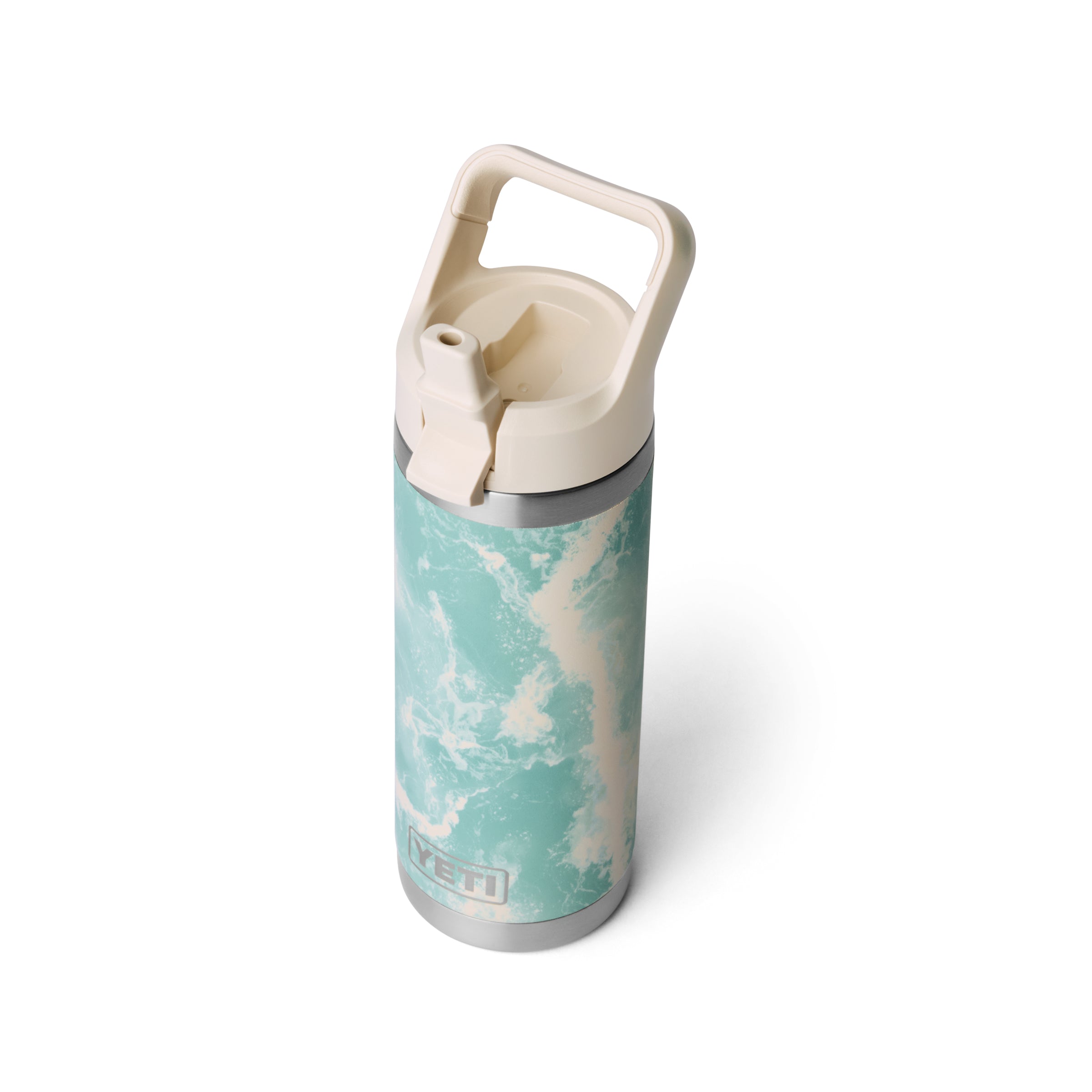 RAMBLER® 18 OZ (532 ML) BOTTLE WITH STRAW CAP Seaview