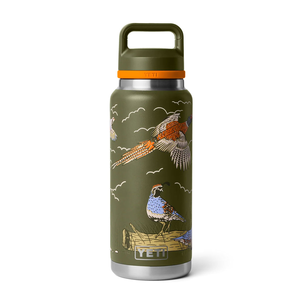 RAMBLER 36 OZ (1065 ML) BOTTLE WITH CHUG CAP Upland Bird Olive