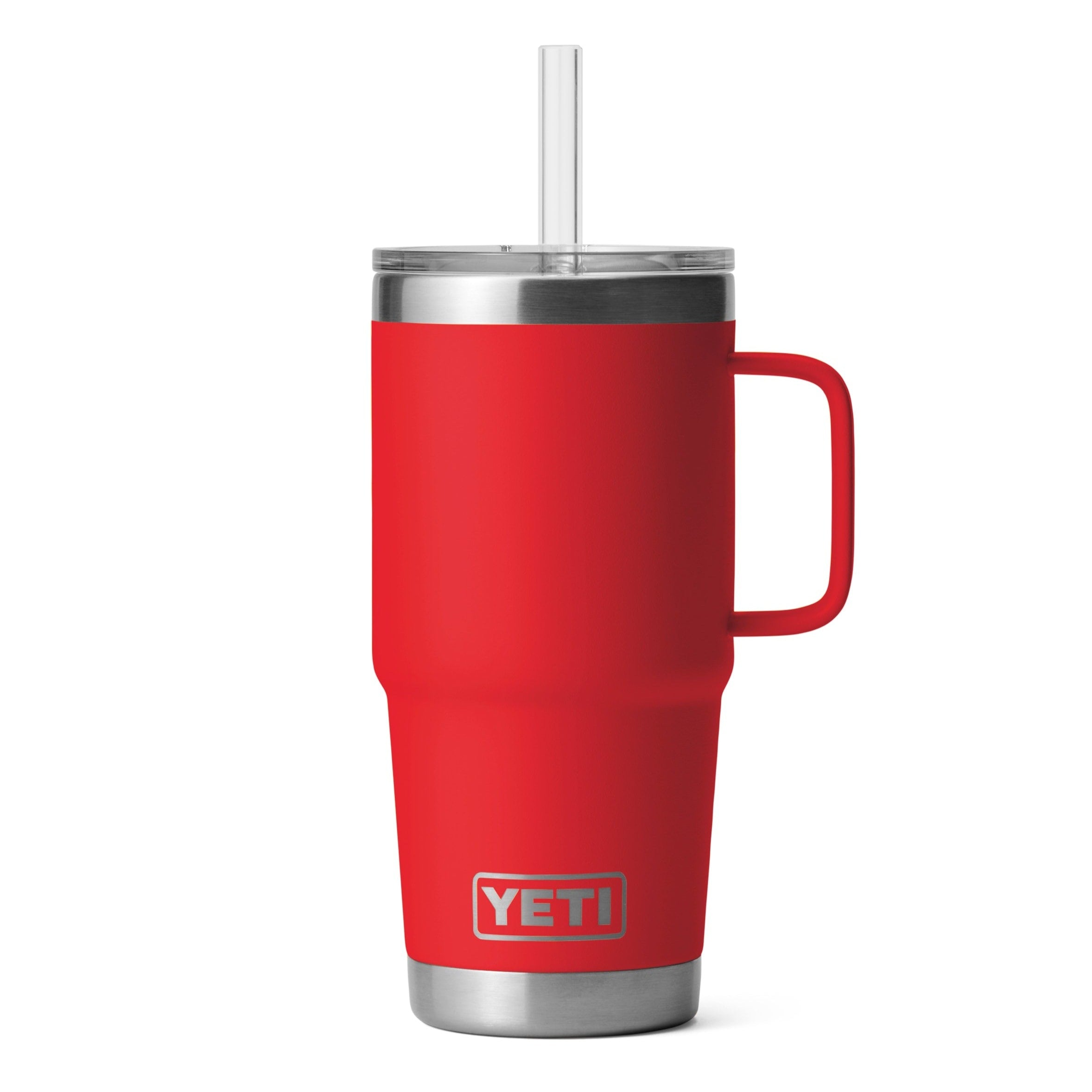 RAMBLER® 25 OZ (710 ML) STRAW MUG Rescue Red