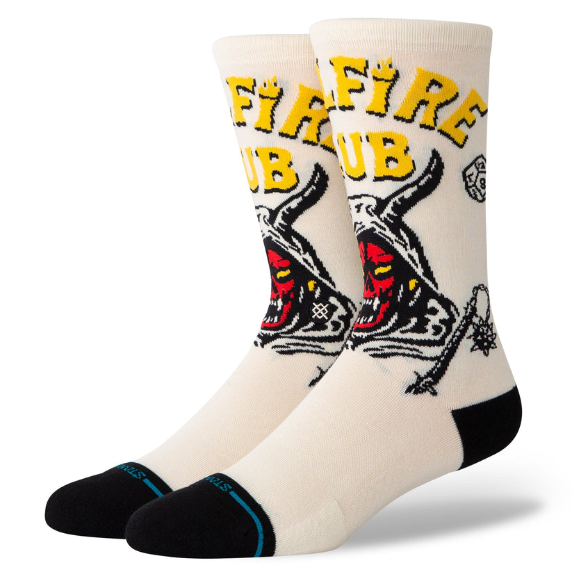 Stranger Things HELLFIRE CREW SOCK