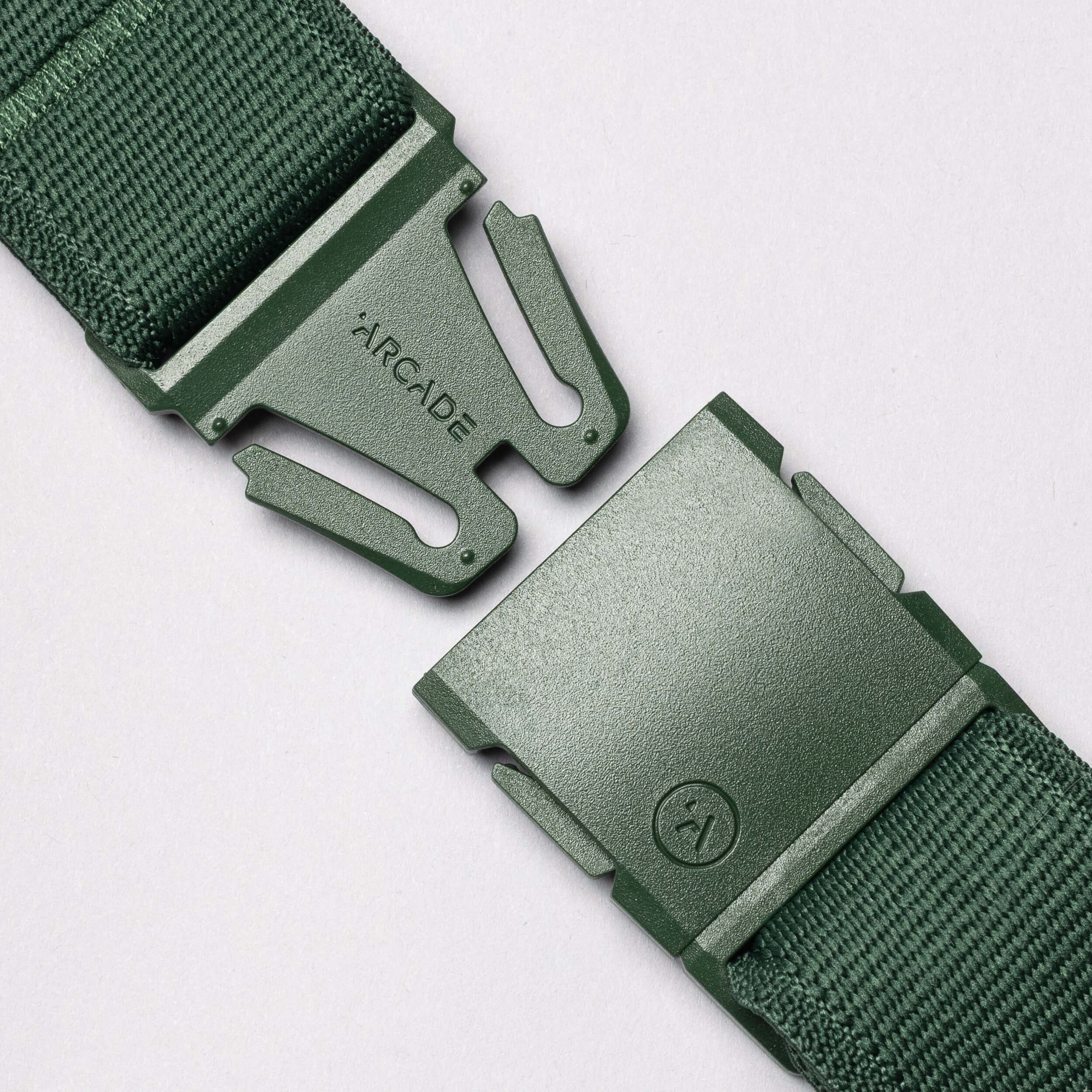 ATLAS A2 ELASTIC STRETCH BELT Emerald