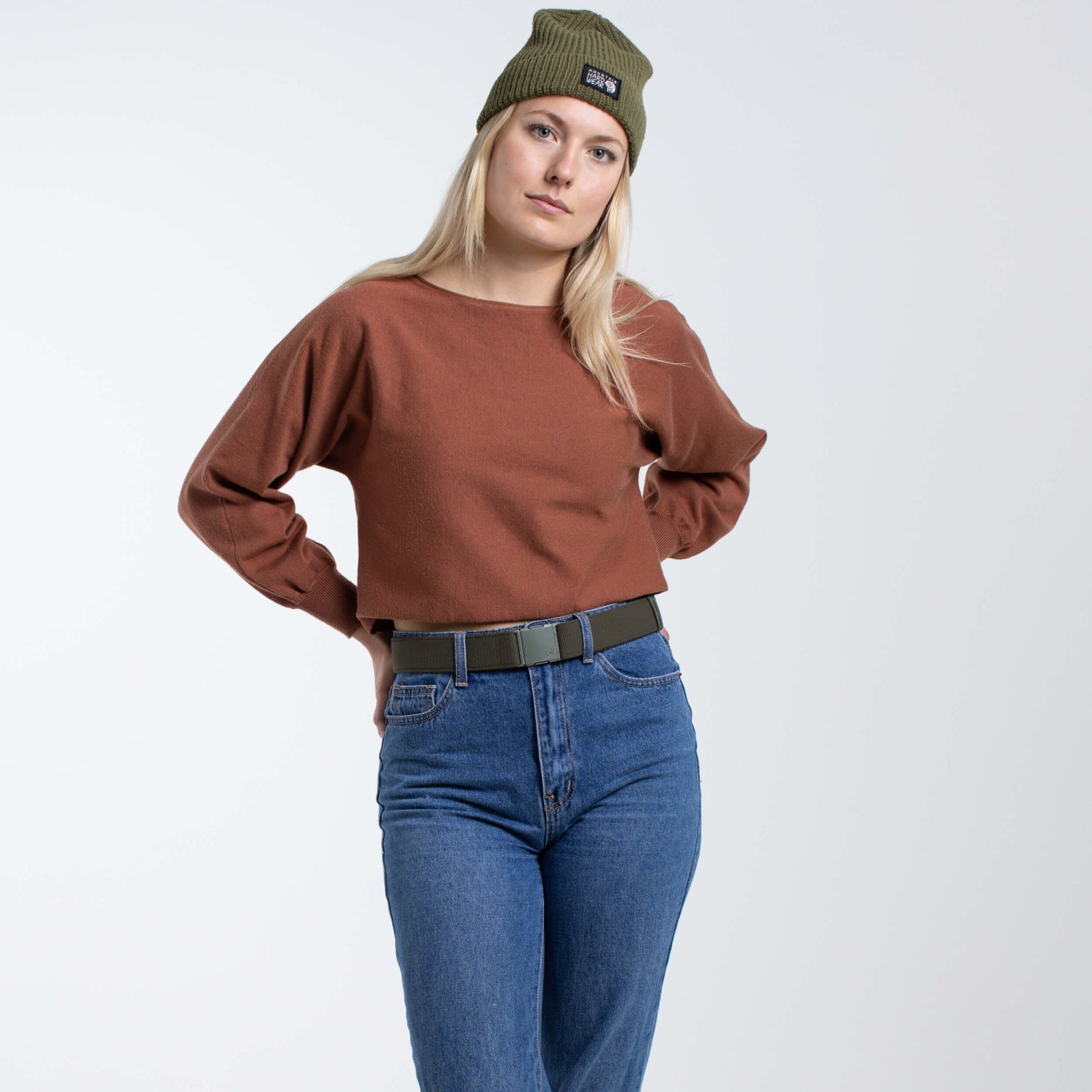 ATLAS A2 ELASTIC STRETCH BELT Ivy Green