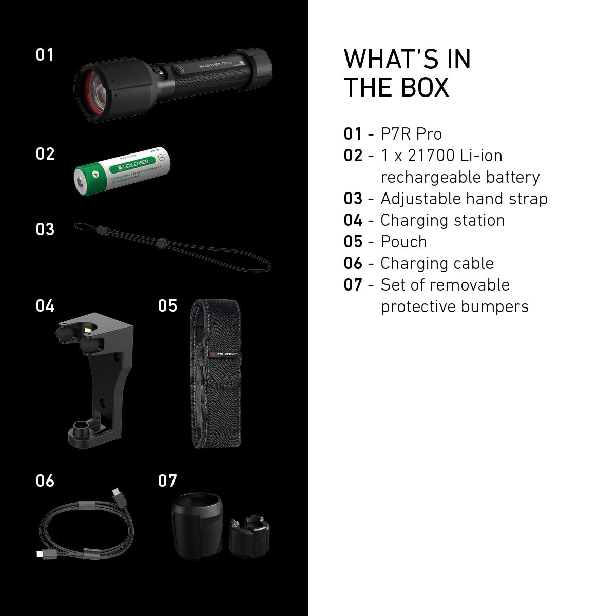 P7R Pro Rechargeable Torch 2025, 2000 Lumens