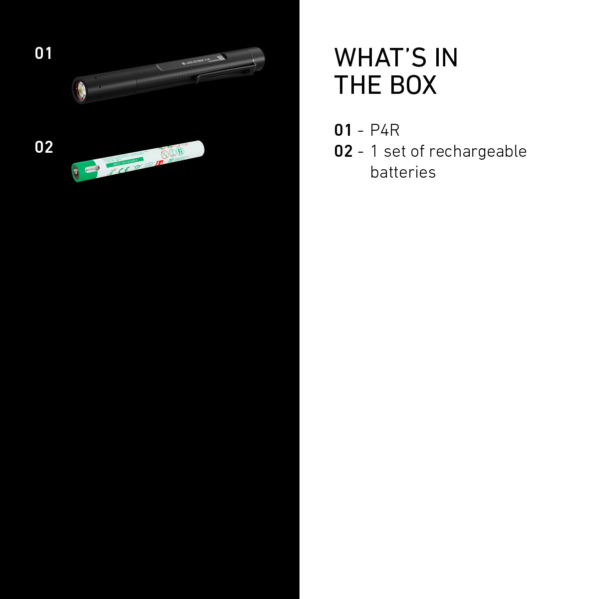 P4R Rechargeable Inspection Torch 2025, 300 Lumens