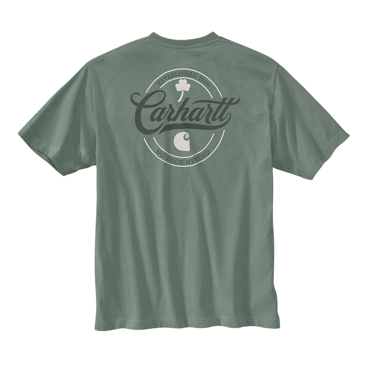DEARBORN LUCK POCKET T-SHIRT Green Slate