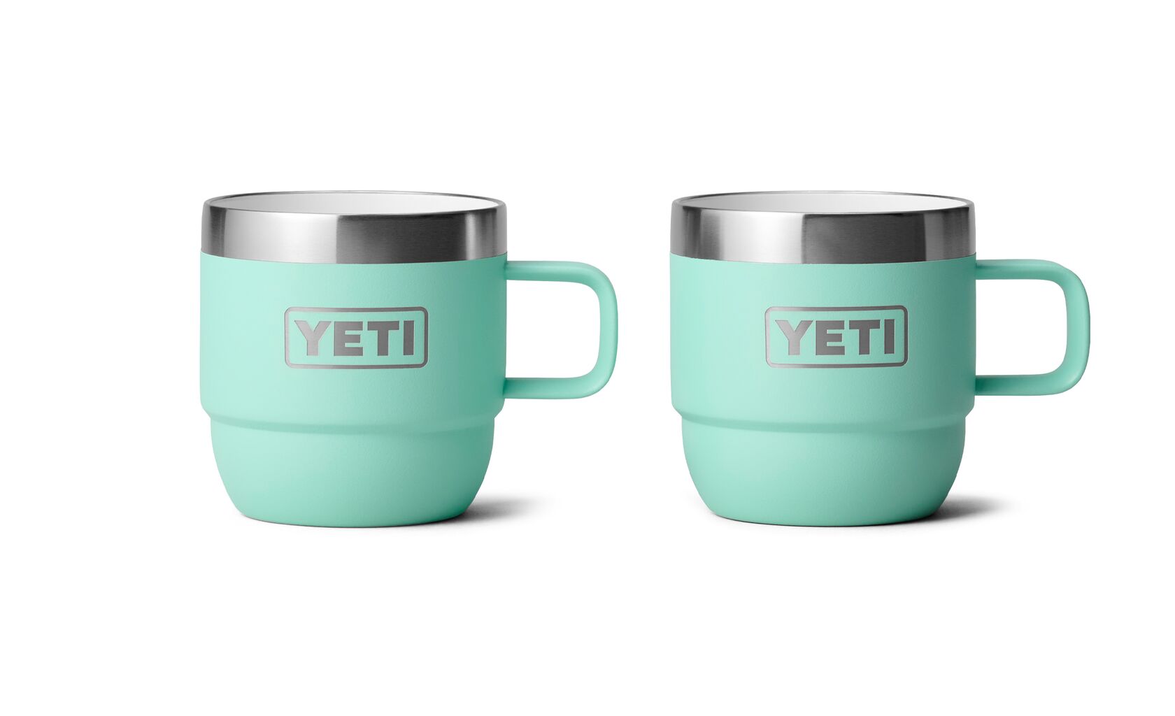 RAMBLER® 6 OZ (177 ML) STACKABLE MUGS (2 PACK) Seafoam