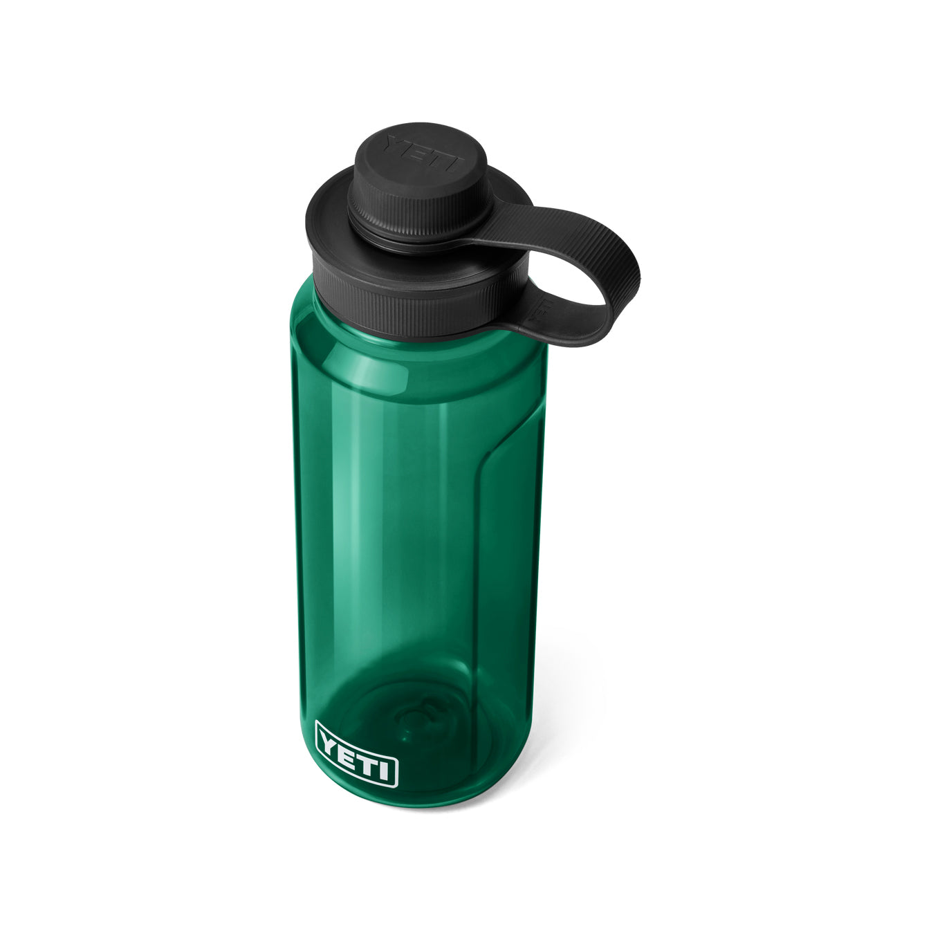 YONDER TETHER CAP 34 OZ (1 Litre) WATER BOTTLE Black Forest Green