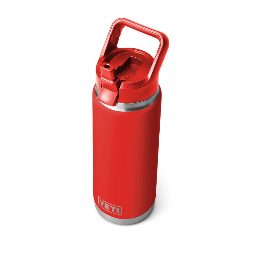 RAMBLER® 26 OZ (739 ML) BOTTLE WITH STRAW CAP Rescue Red